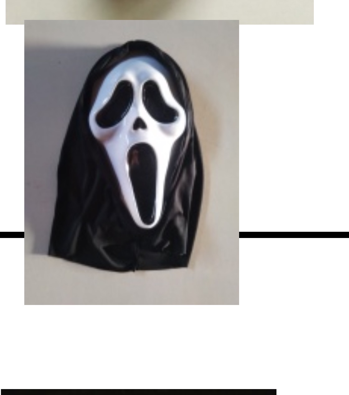 Red Ying brand's Halloween horror mask pvc Halloween category details Picture