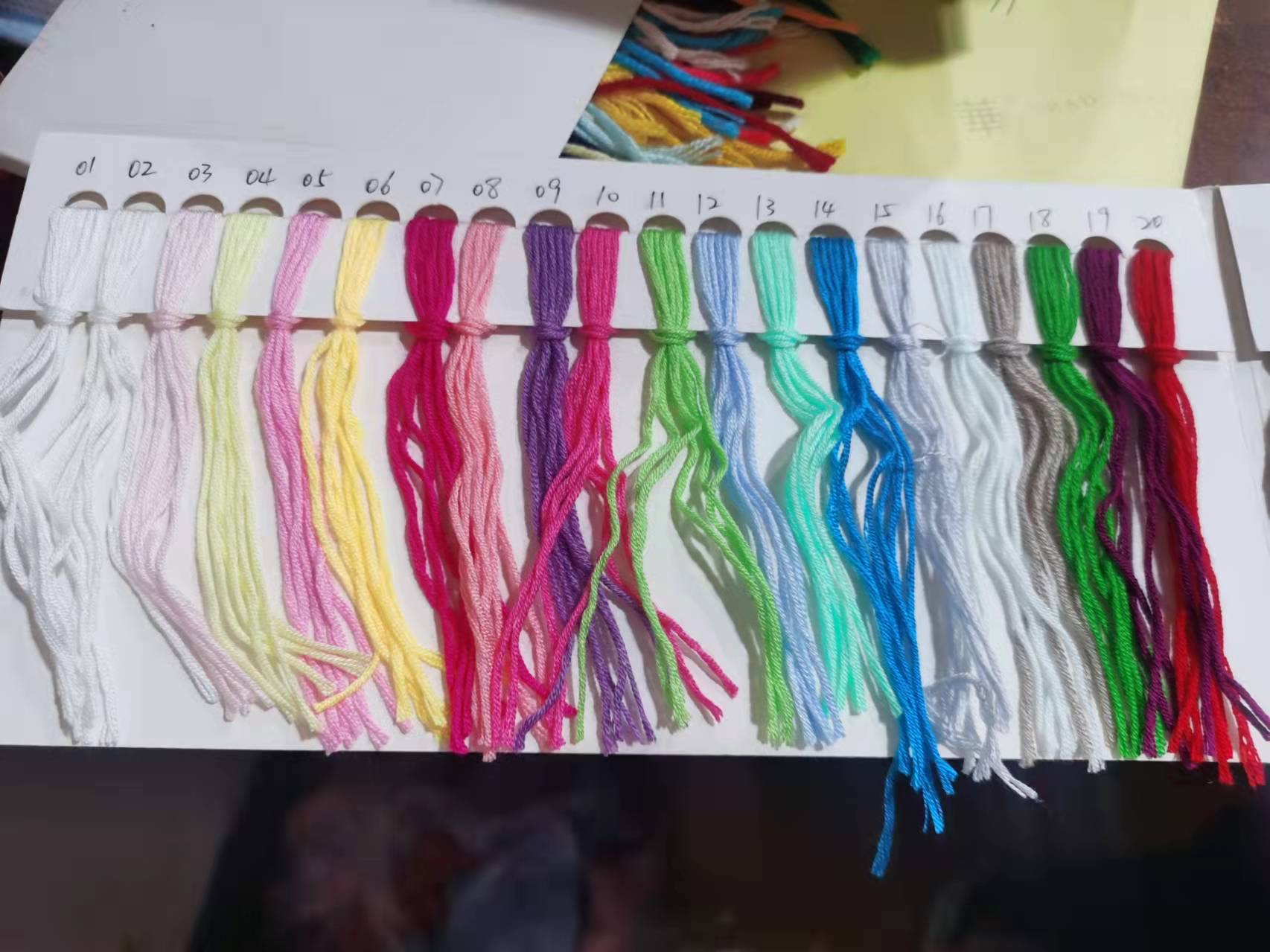 Tencel bamboo cotton wool thread, bamboo charcoal cotton thread, baby and children's cotton thread, fine wool thread, poke embroidery thread, crochet hook manufacturer wholesale Item Picture