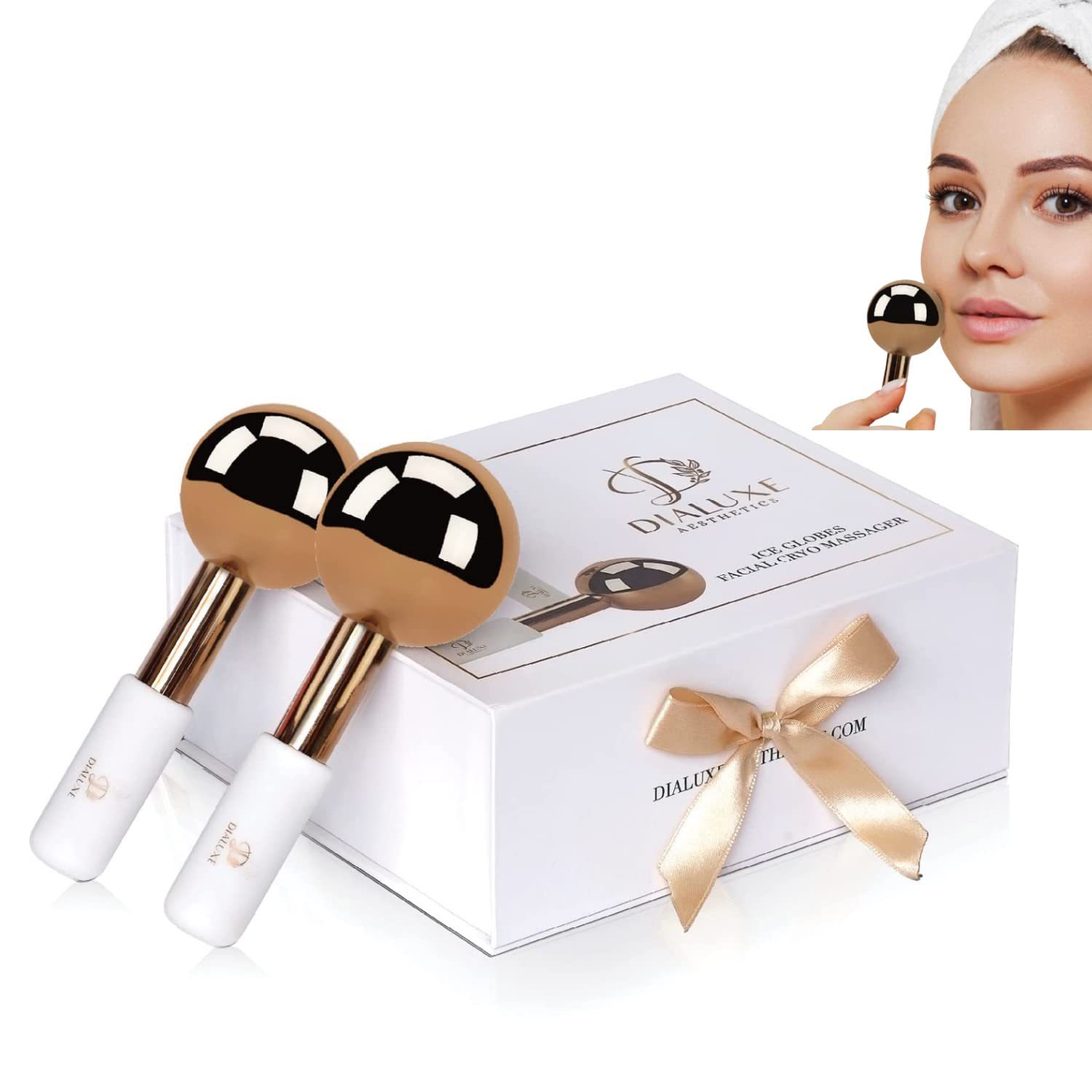 跨境美容冰球 不锈钢冰球 美容仪详情图4