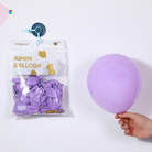 2.2克10寸圆形马卡龙紫色气球