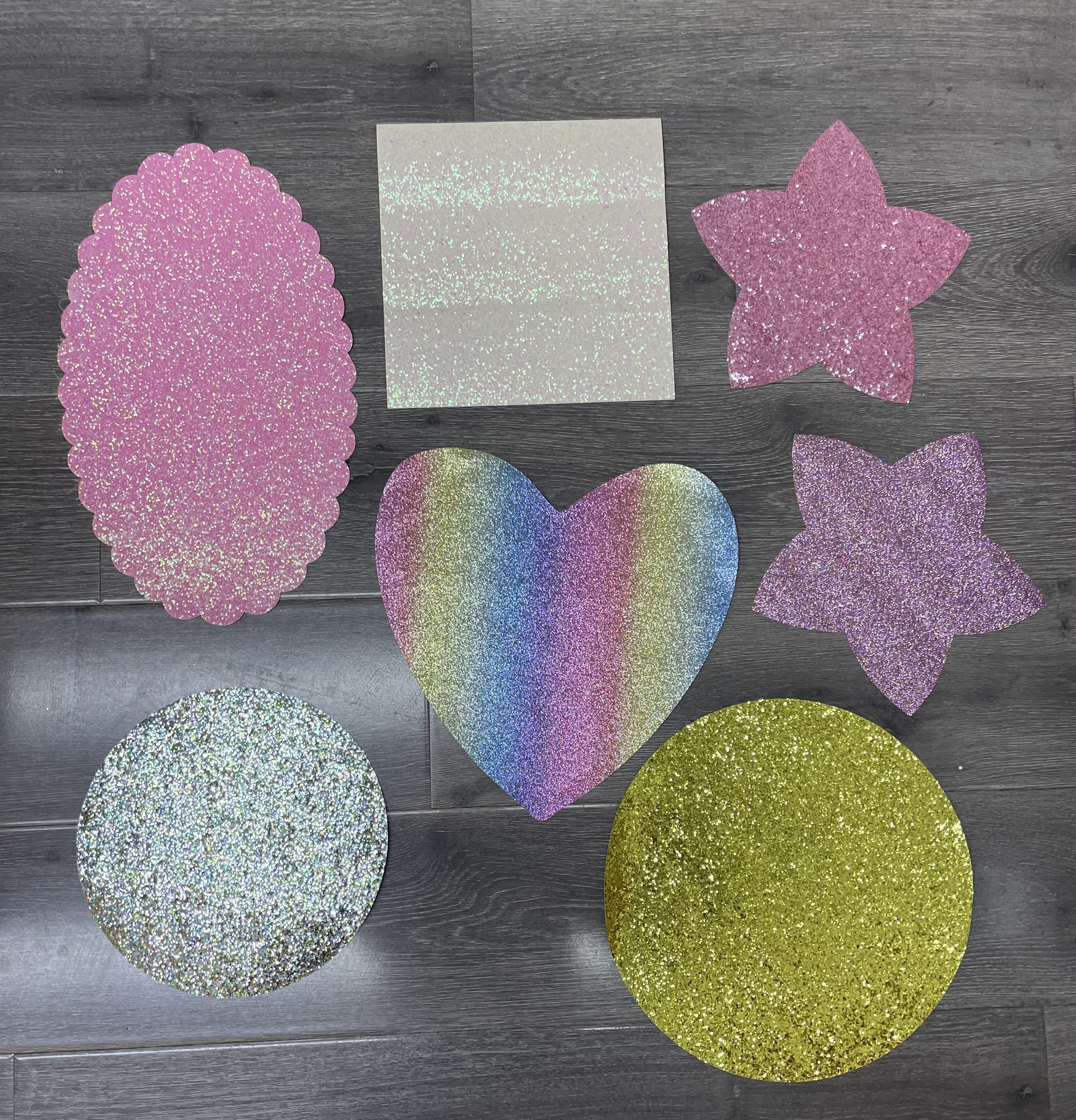 DIY发夹珍珠饰品配件熊猫水钻6721四方玻璃工艺品桌垫装饰