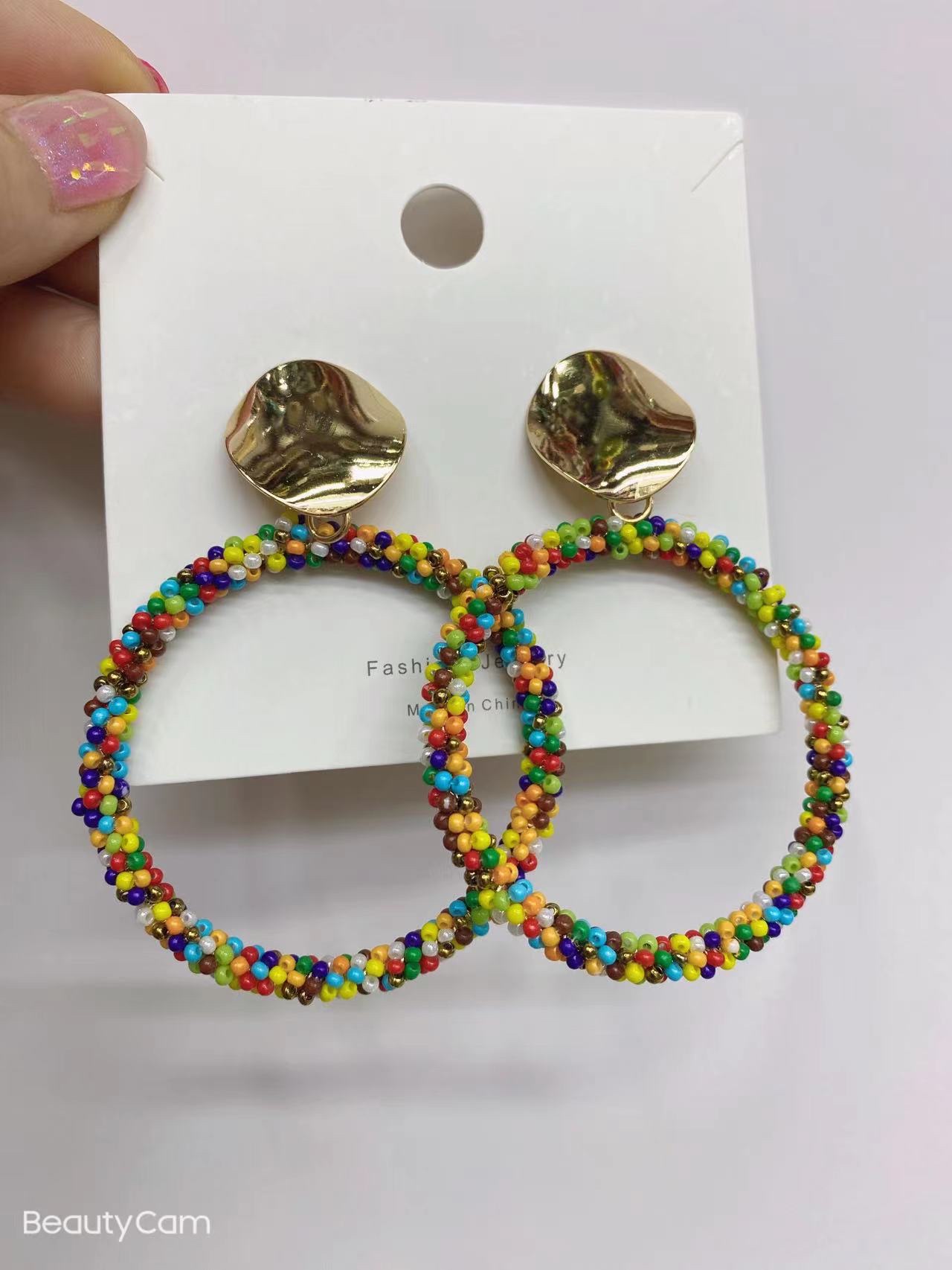 米珠圈/饰品编制辅料/彩色配件产品图