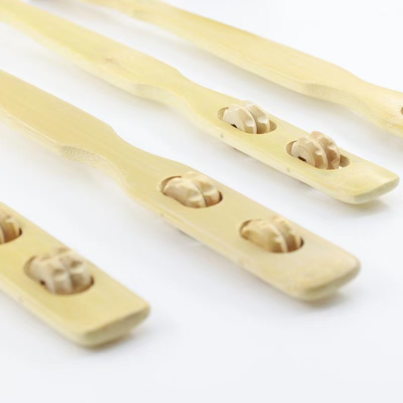 

1#竹竹制双齿不求人，产品尺寸46*3.5*0.6cm，一箱300个，10个一扎详情图5