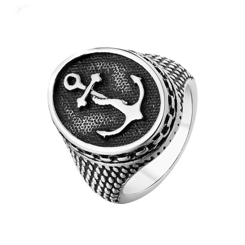A popular "God's Eye" stainless steel ring for men in South America Specification image