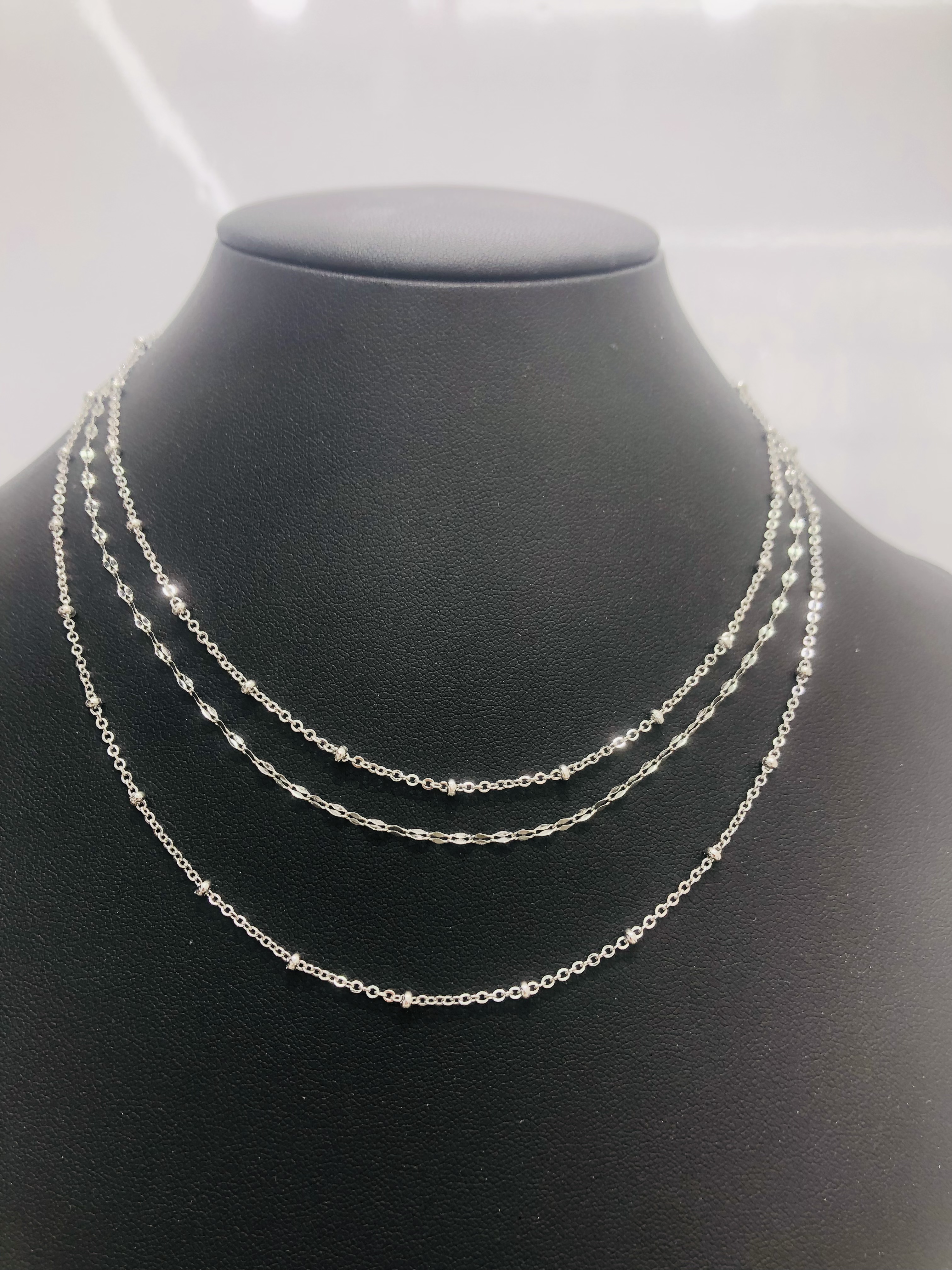 Personalized stainless steel chain necklace Specification image