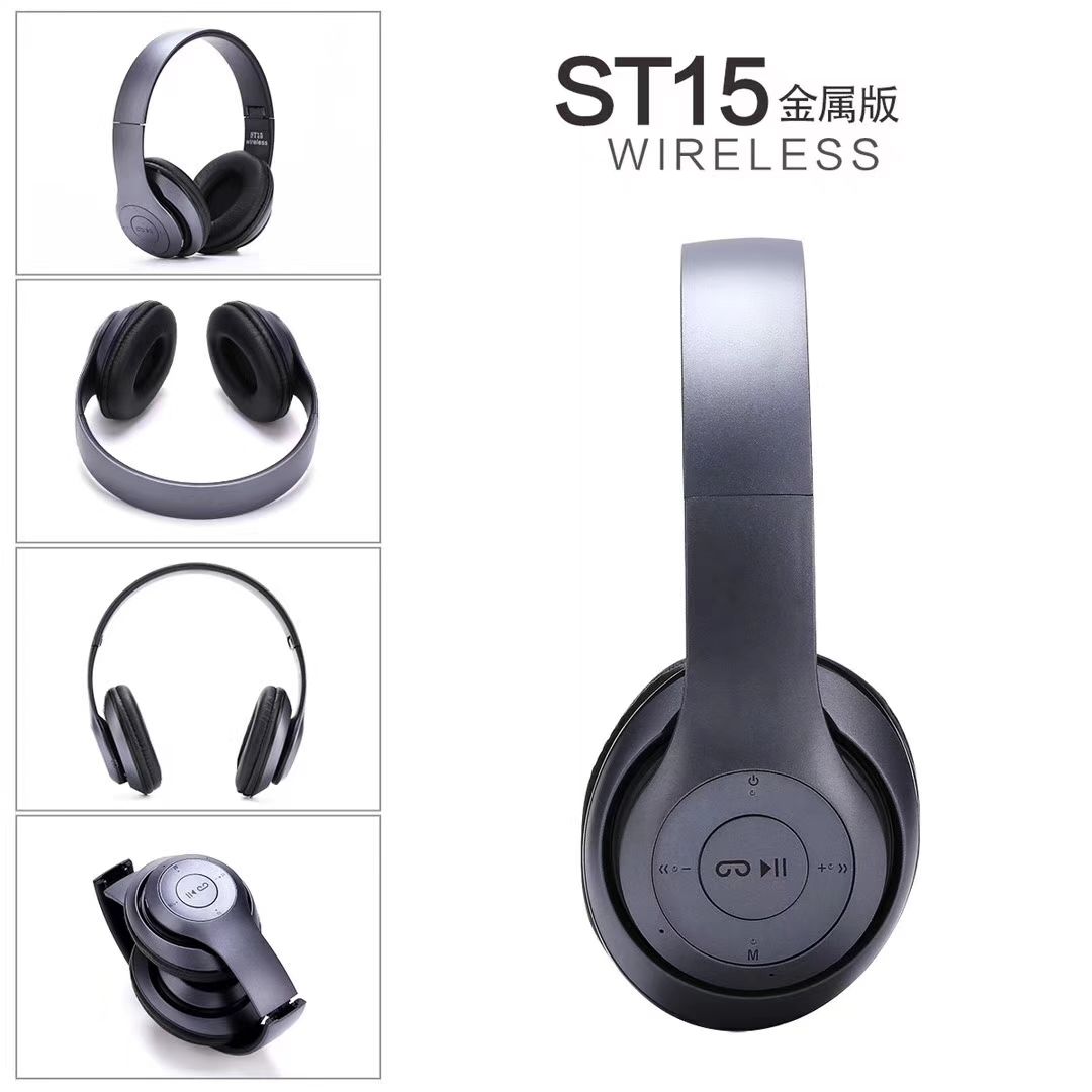 Sogo brand headphones, over-ear wireless Bluetooth headphones, ST-15 Classic Edition Item Picture