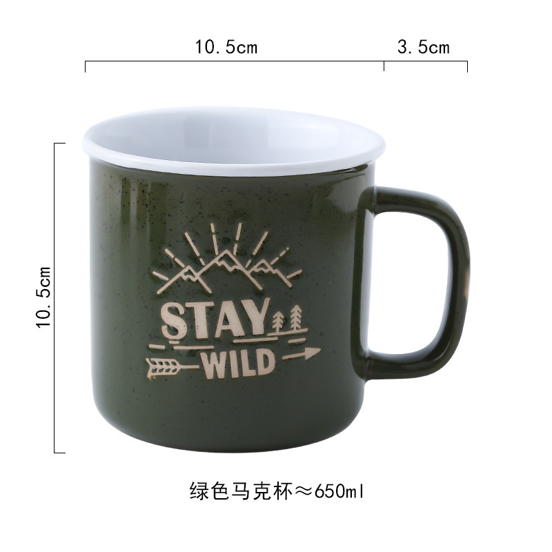 Retro coffee cup Binyao 006 details Picture