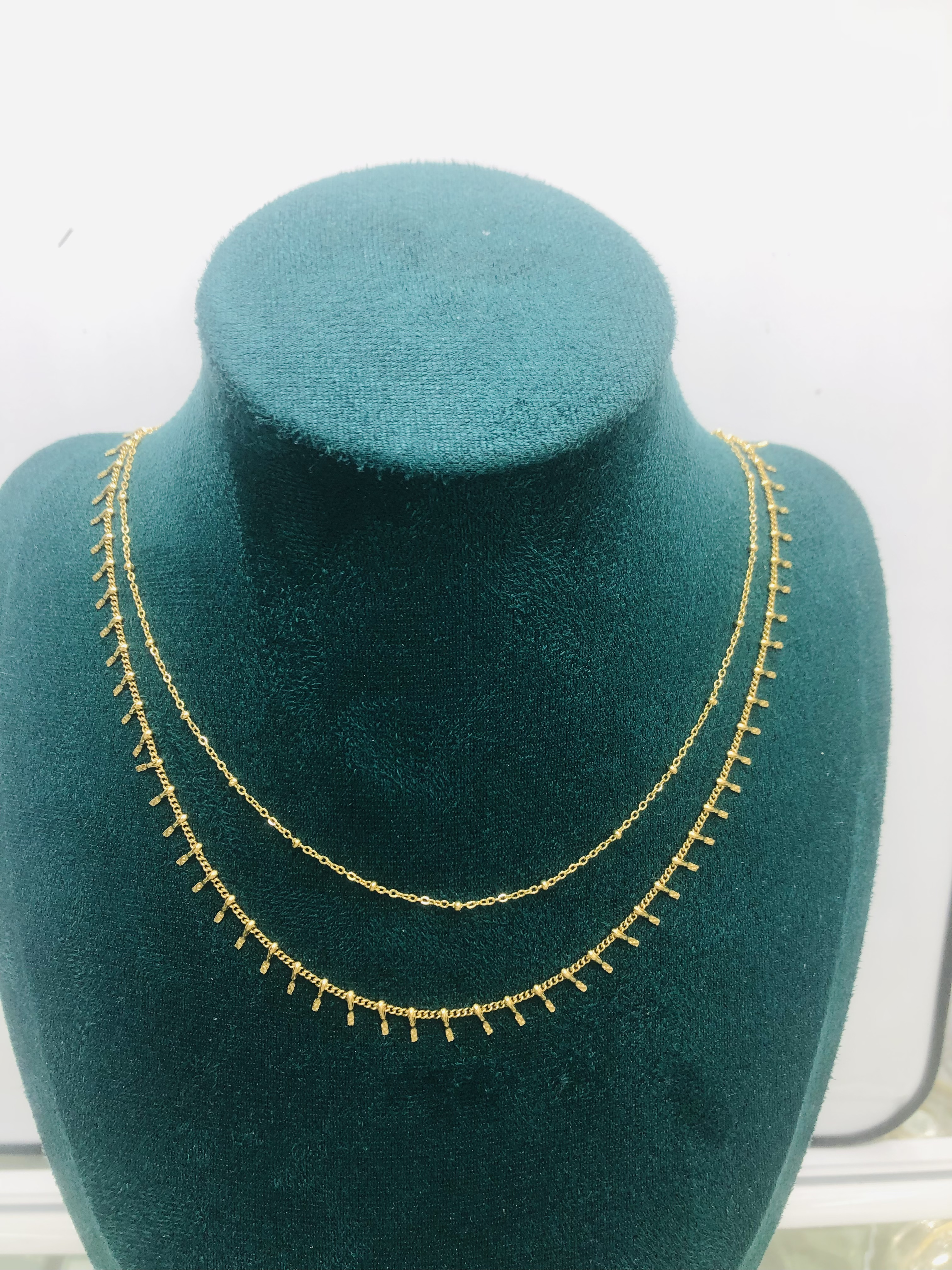 Personalized stainless steel chain necklace details Picture
