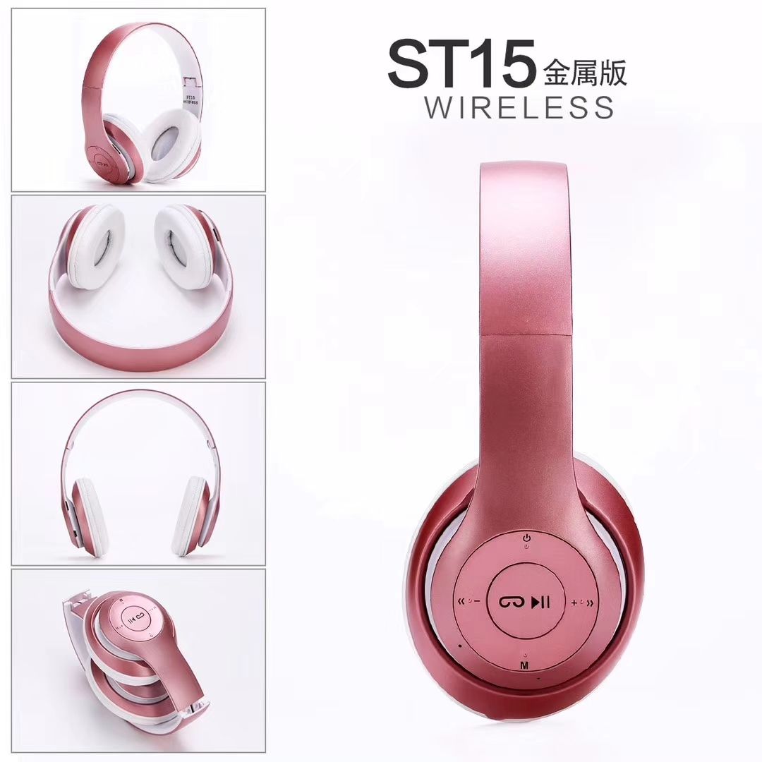 Sogo brand headphones, over-ear wireless Bluetooth headphones, ST-15 Classic Edition Specification image