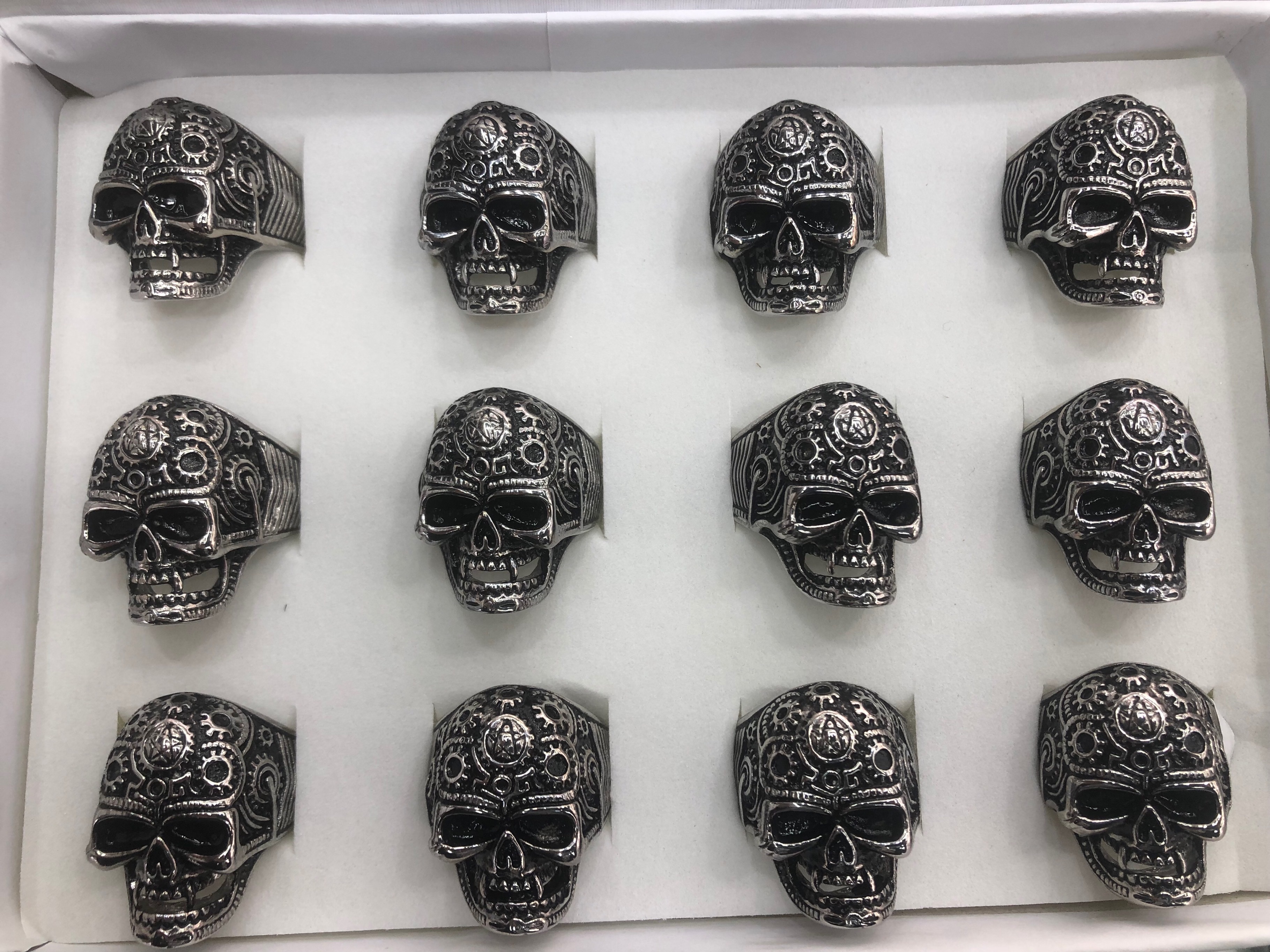 欧美时尚个性骷髅头戒指