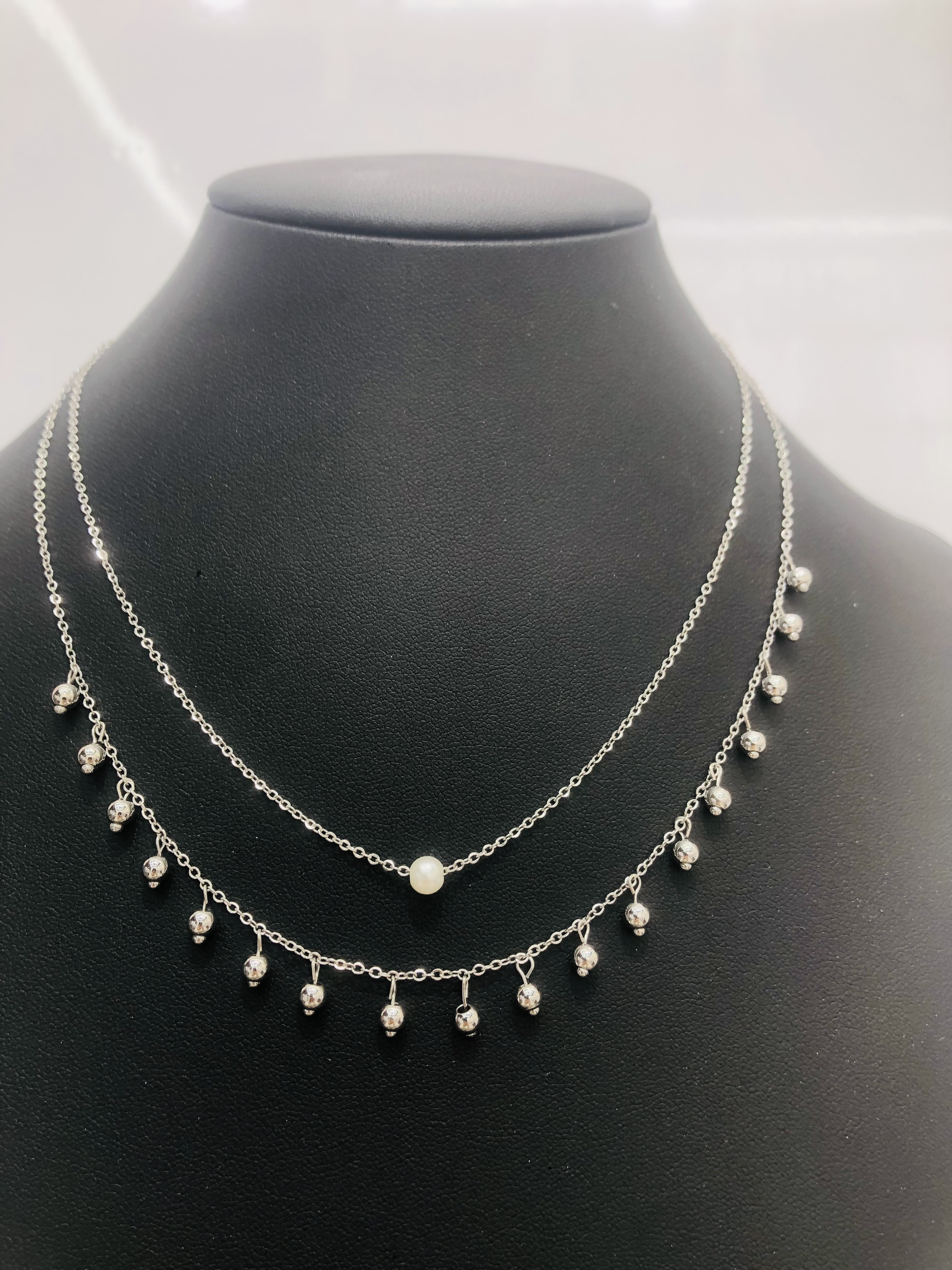 Personalized stainless steel chain necklace 1 Specification image