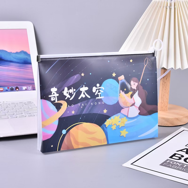 Zipper bag, file bag Specification image