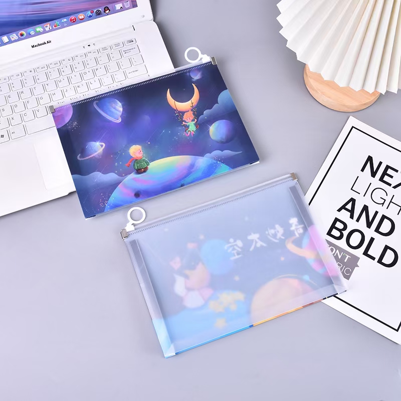 Zipper bag, file bag detail image 2