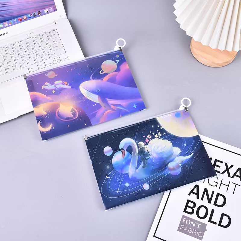 Zipper bag, file bag detail image 4