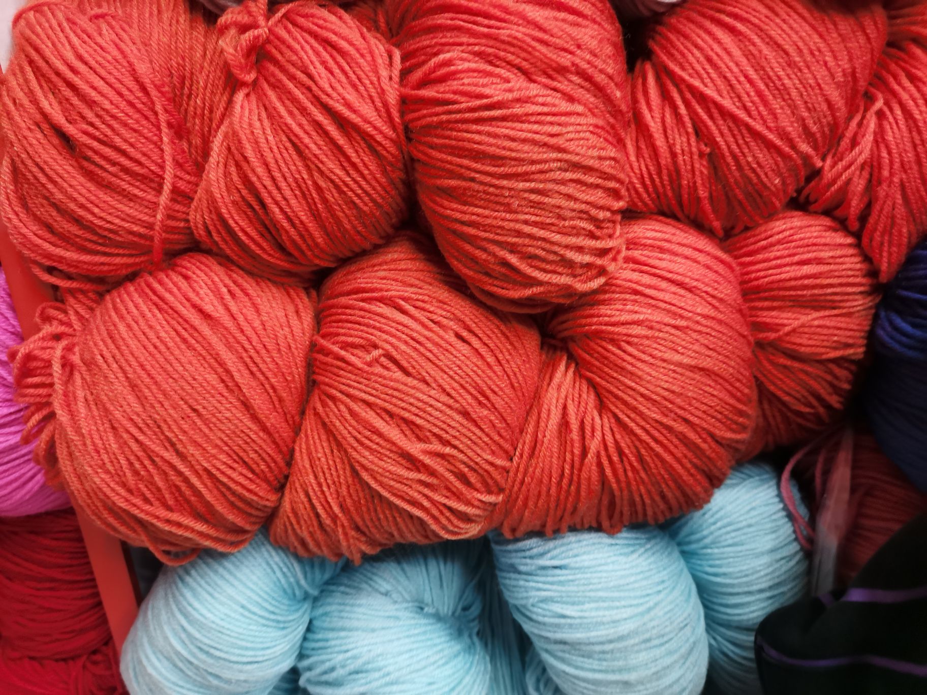 Cashmere is orange-red