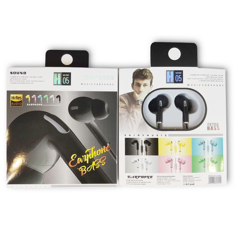Sogo brand headphones, in-ear headphones, mobile phone headphones, earplugs, ear labels, ear cables, headphones with labels, 05 headphones Item Picture