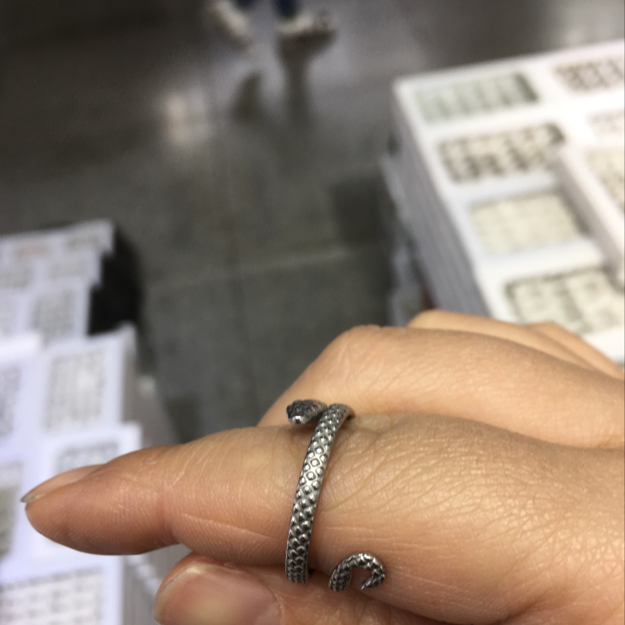 When ring details Picture