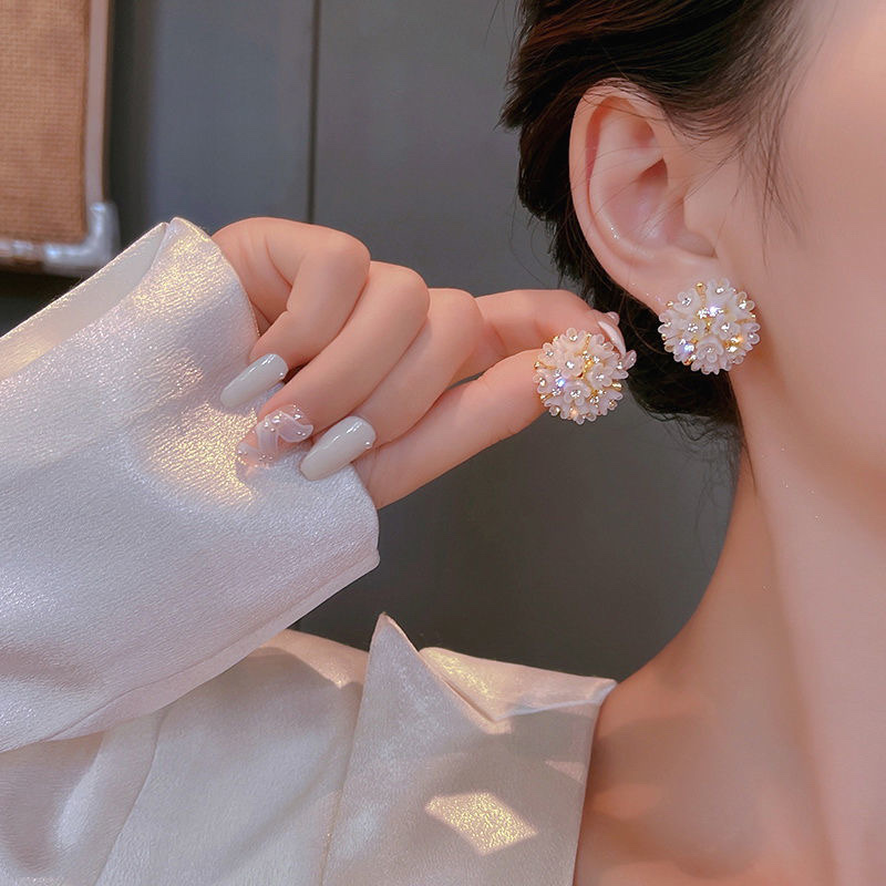 925 Silver Ear Rings for women, fashionable and elegant, anti-allergy ear buckles, new Korean version earrings 301 Specification image