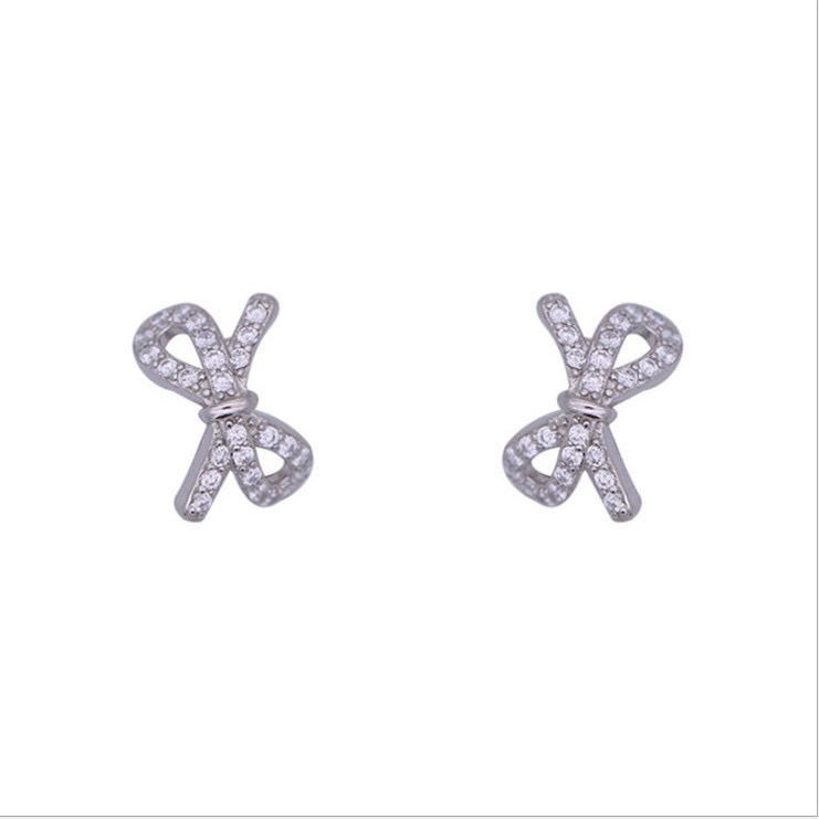 925 Silver Ear Rings for women, fashionable and elegant, anti-allergy ear loops, new Korean version earrings 303 Specification image