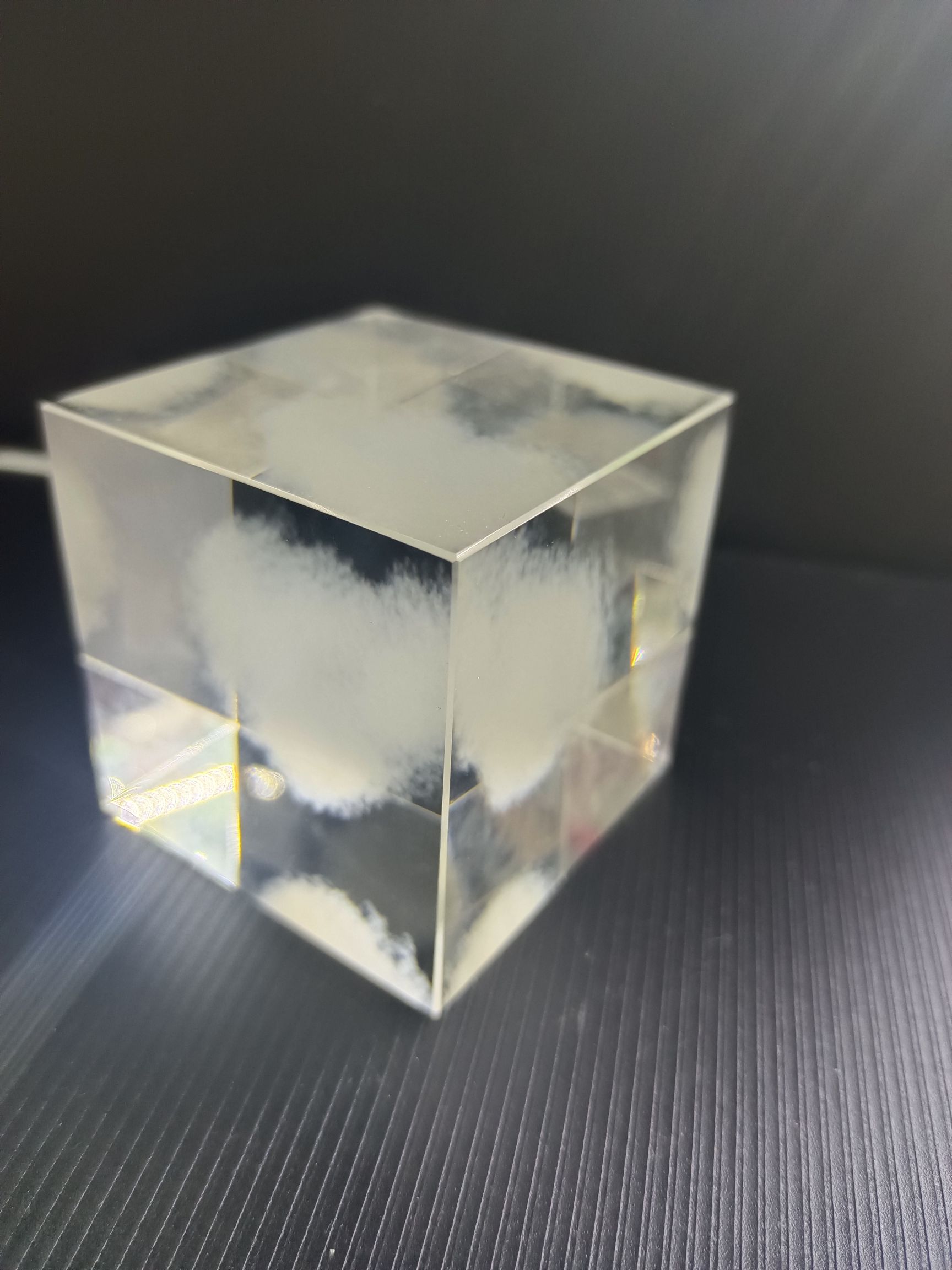 水晶内雕方块/水晶方块/水晶激光雕产品图