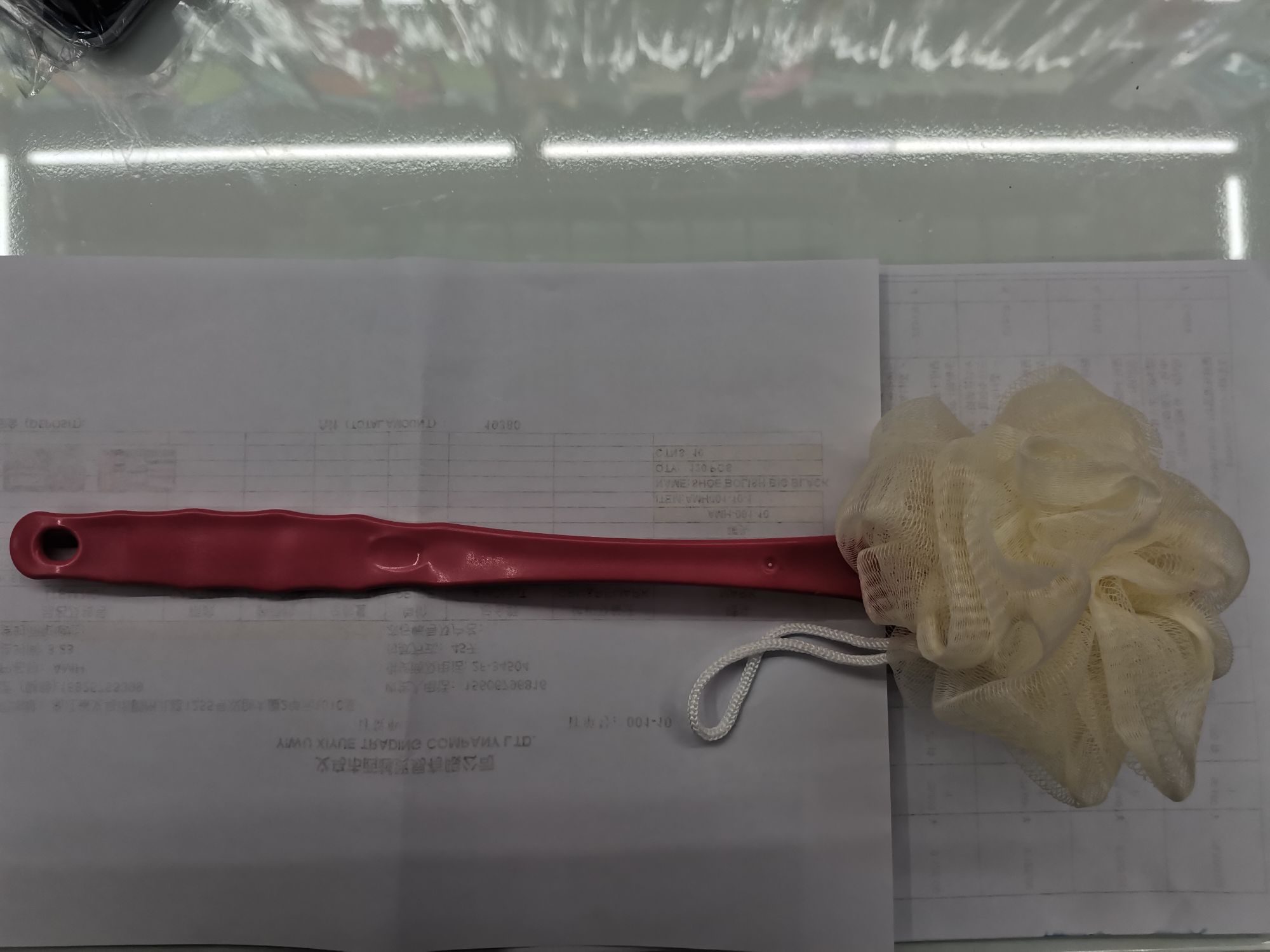 Double-sided bath brush details Picture