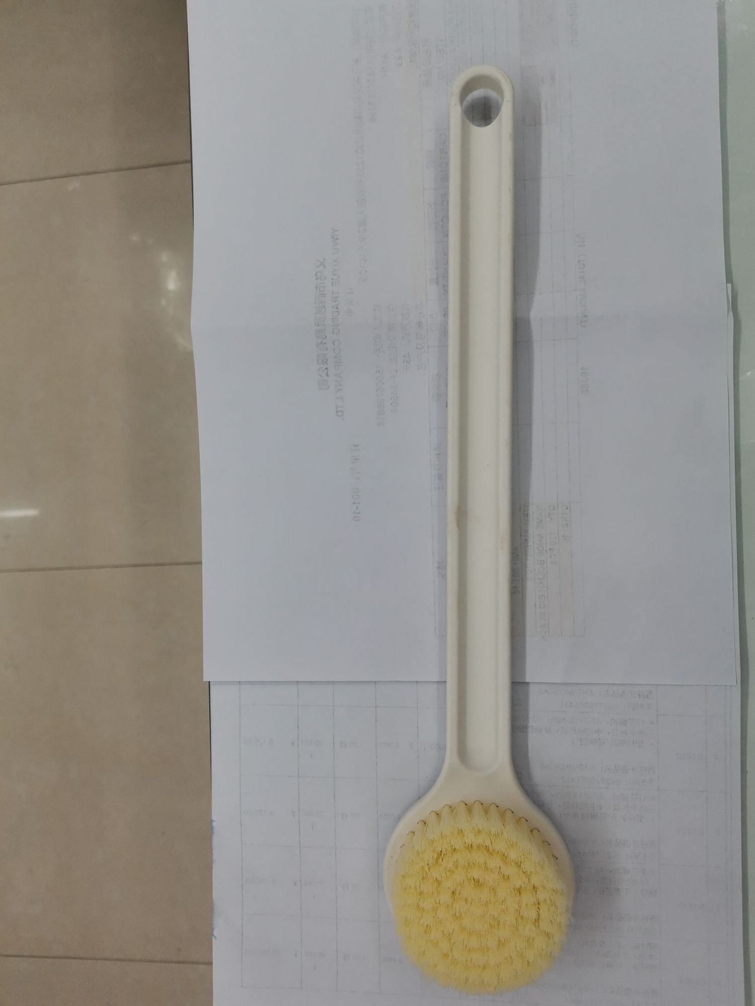 130# Single-sided bath brush