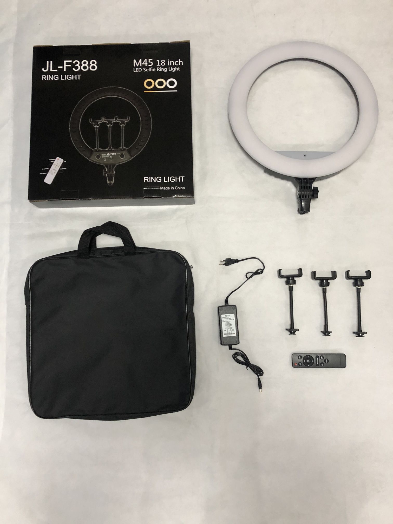 新款直播灯 18寸遥控补光灯 美颜灯 摄影灯 送三脚架