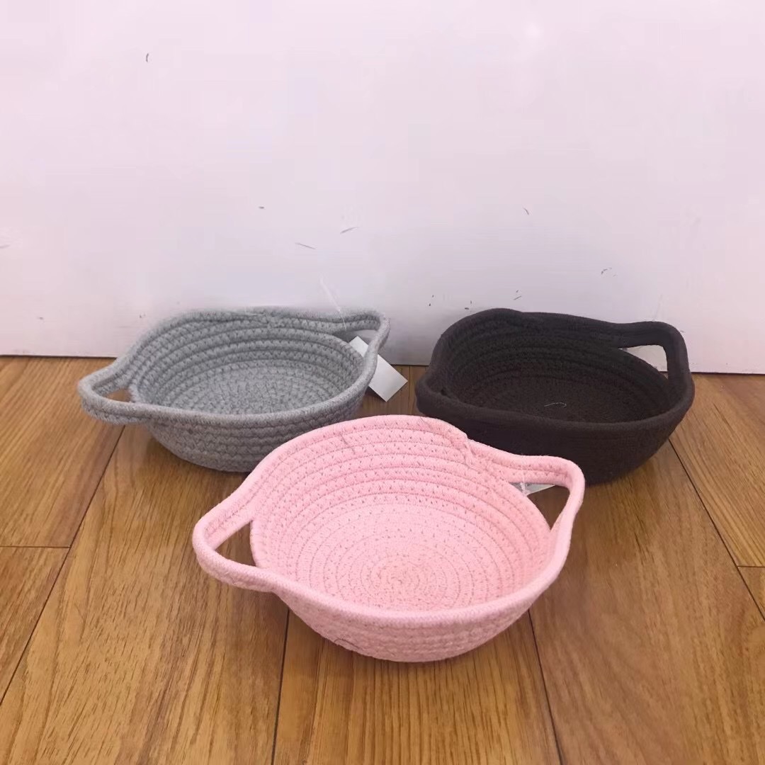 手工编织篮收纳篮8纯手工