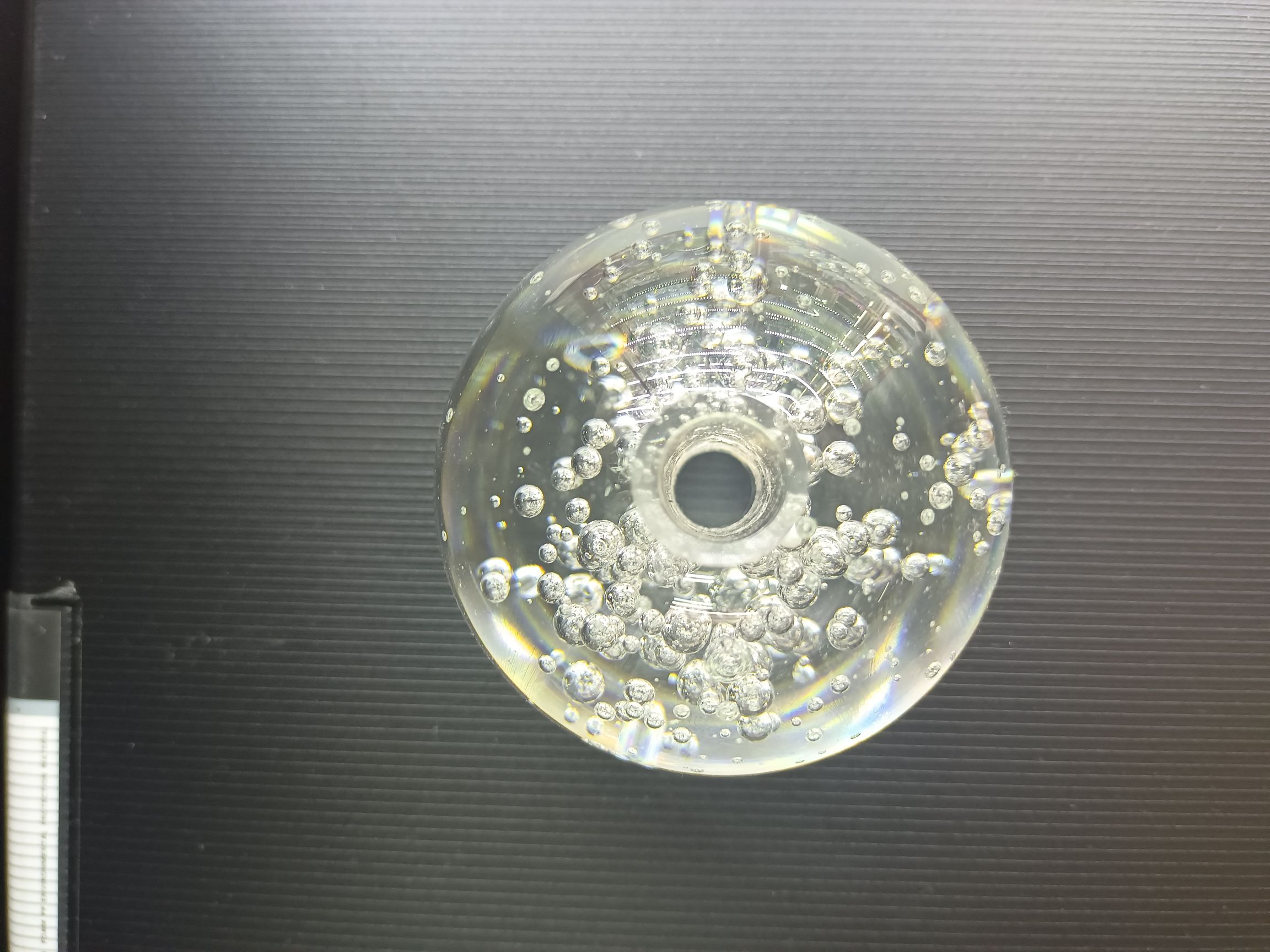 80#水晶中孔泡泡球
