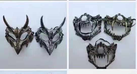 下巴面具 万圣节产品 复活节爆款销售玩具