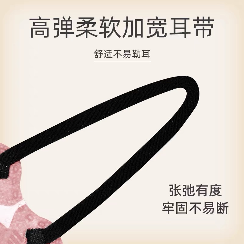 一次性口罩实物图
