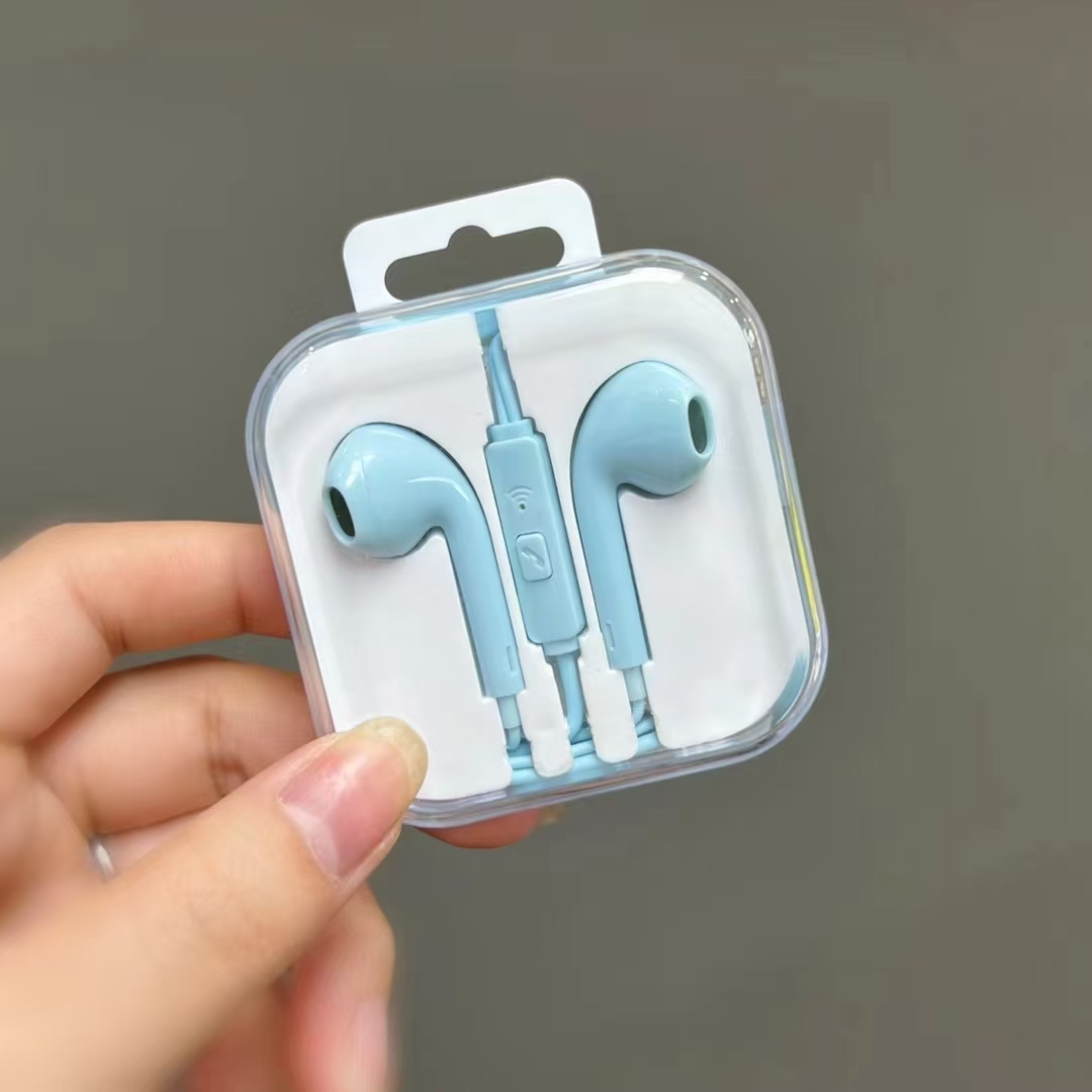 Sogo brand headphones, ear tips, ear labels, mobile phone headphones, ear cables, headphones with labels, U82 details Picture