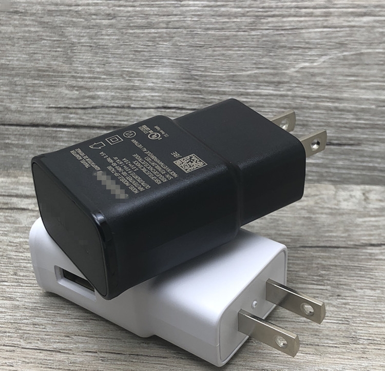 Suitable for Samsung S10 fast charging head Note8/S9/S10 9V fast charging American and European standard chargers Specification image