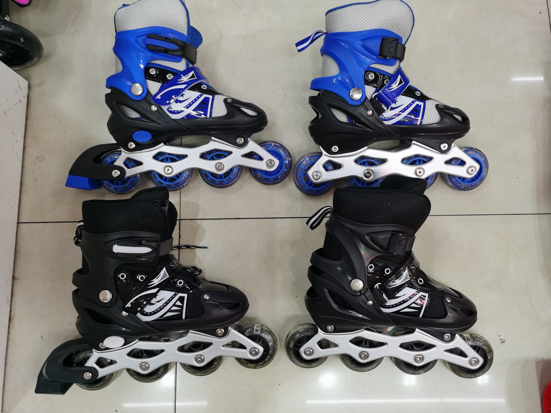 8806一闪溜冰鞋图