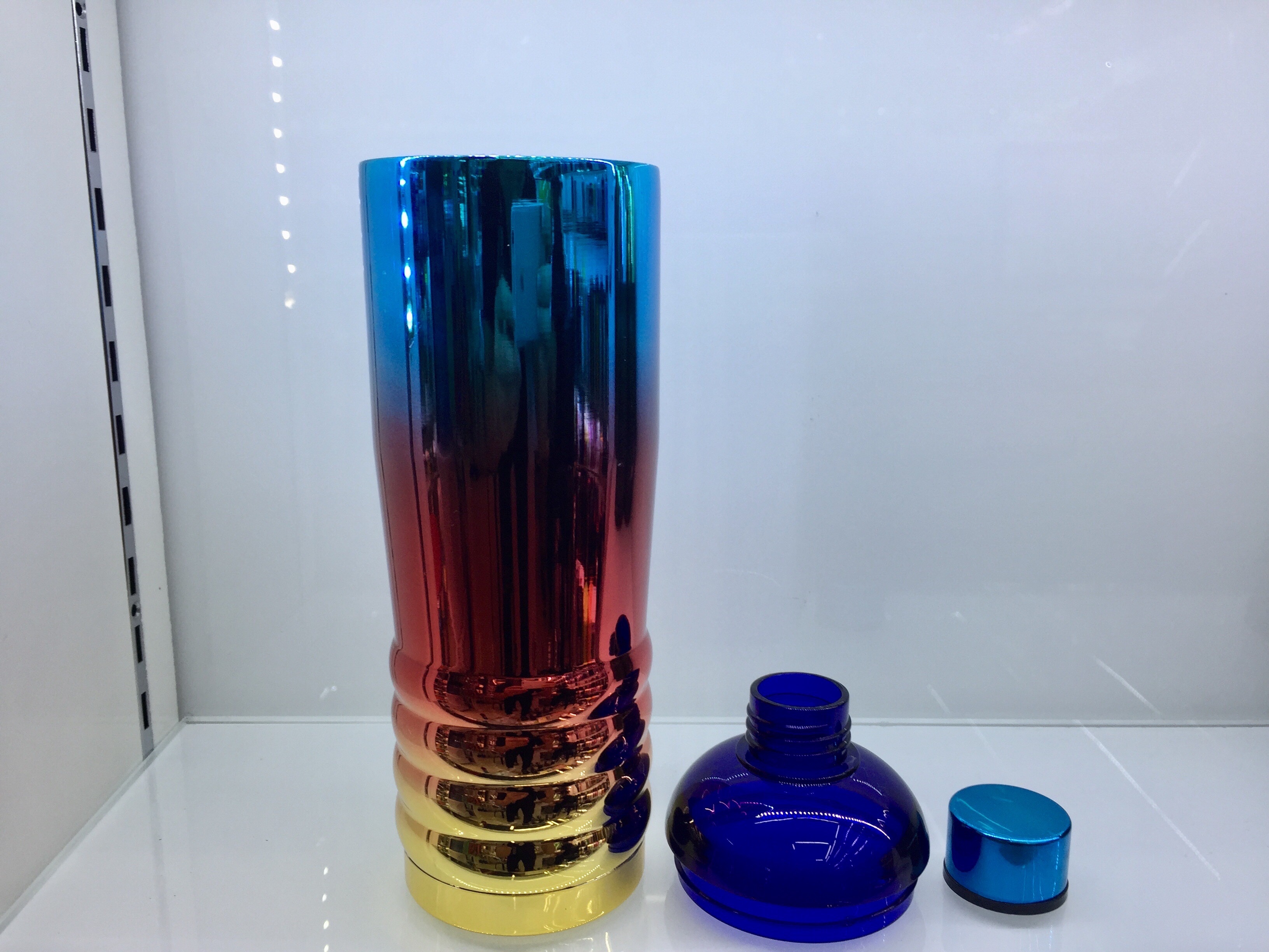 Factory direct sales of new electroplated cola bottle insulated cup C1018-600ML Item Picture
