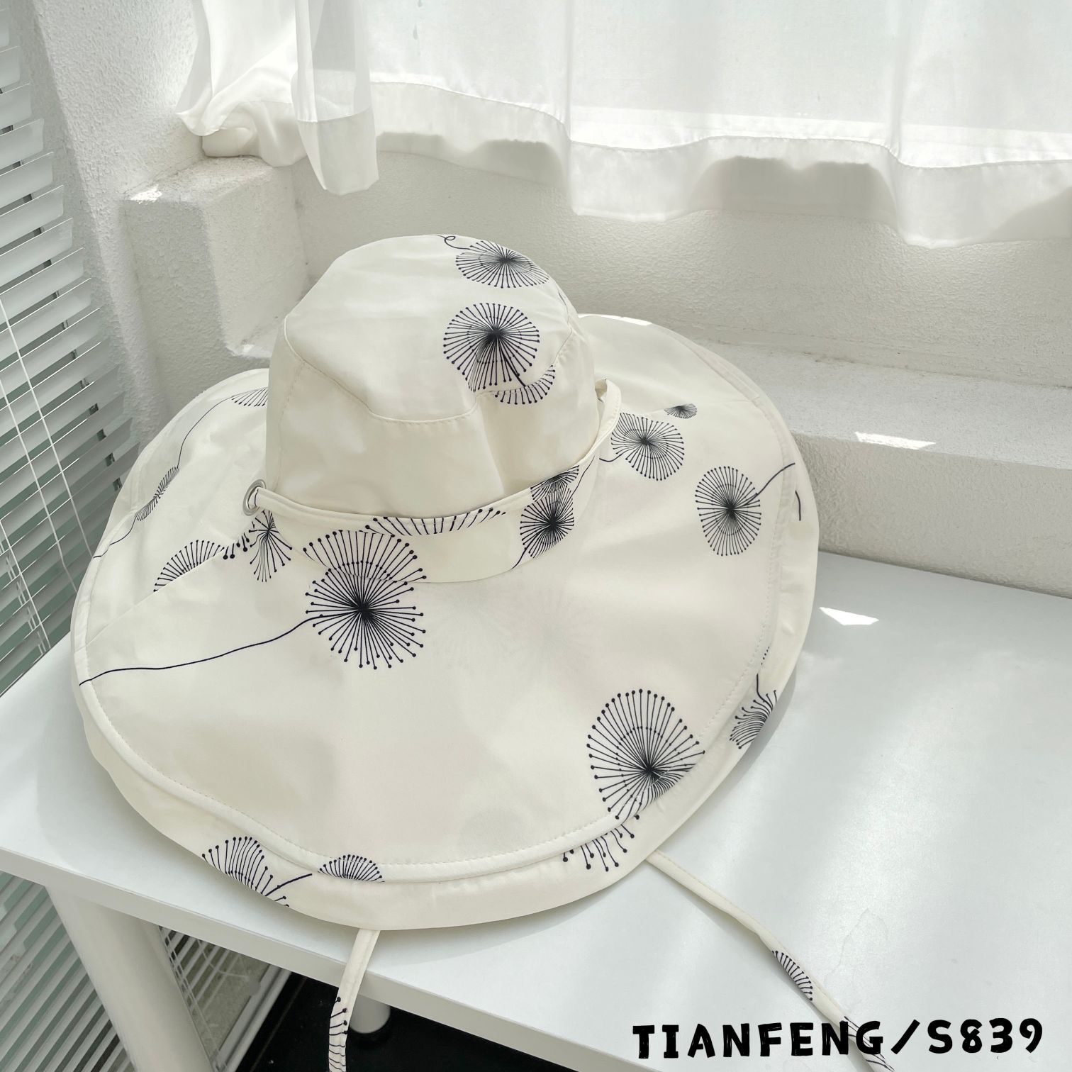 2022夏季韩版新款渔夫帽女日系少女大帽檐帽子海边度假防晒太阳帽详情10