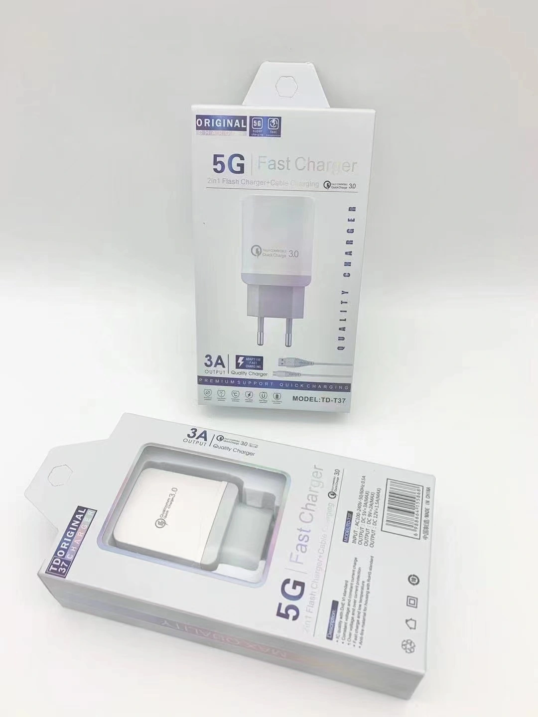 Sogo brand charging head set, charging head + data cable detail image 2