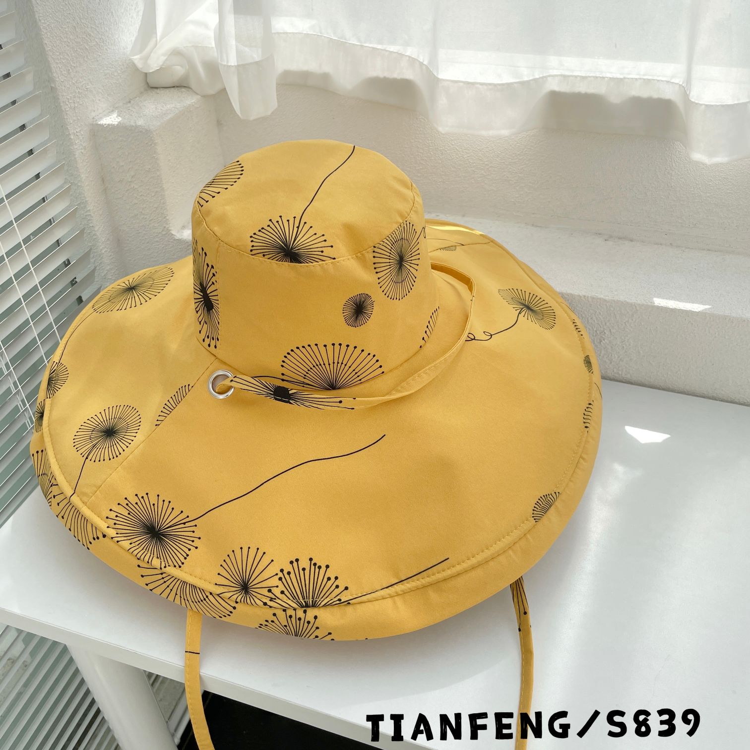 2022夏季韩版新款渔夫帽女日系少女大帽檐帽子海边度假防晒太阳帽详情6