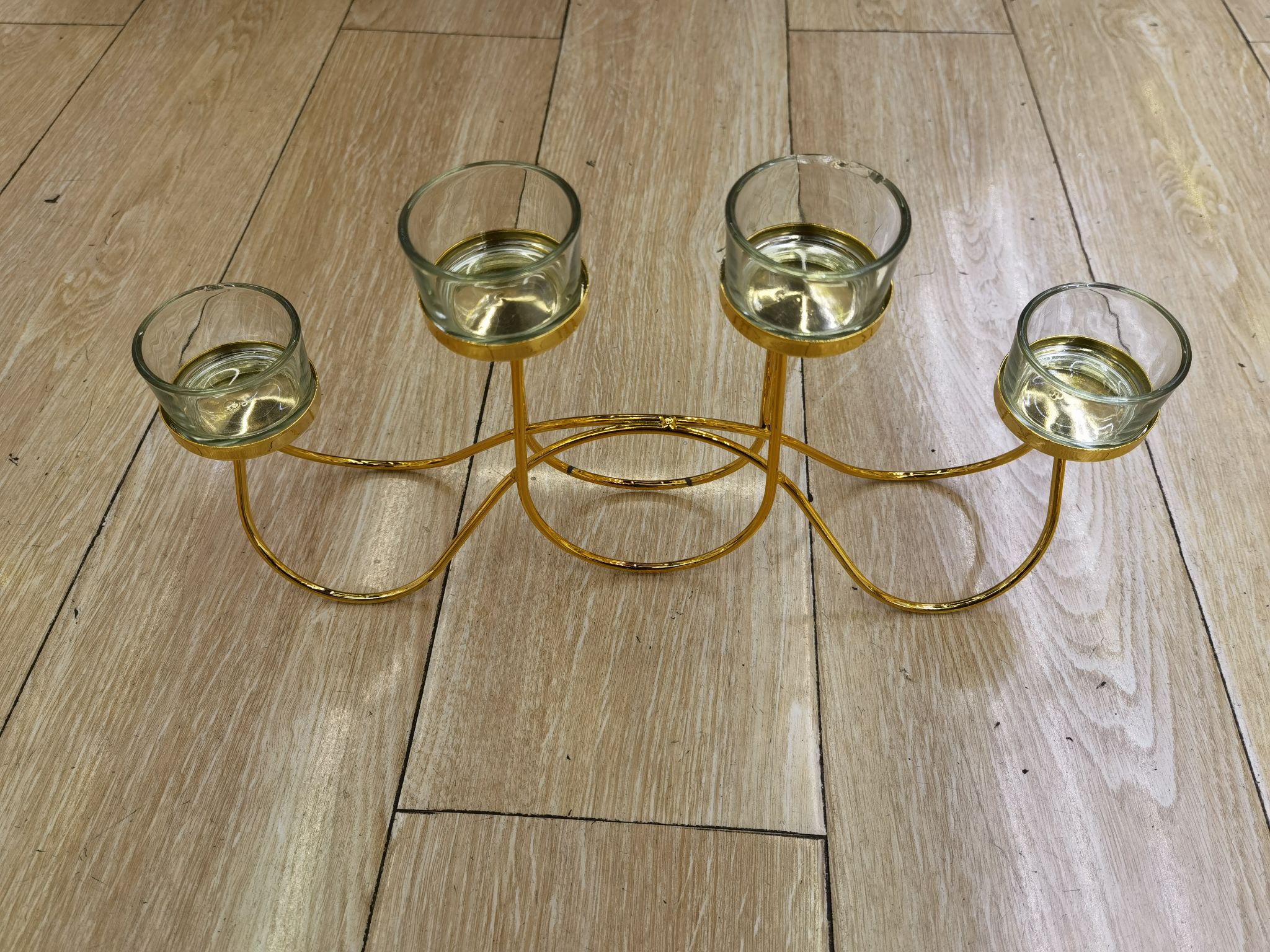 Home electroplated decorative item Candlestick 001