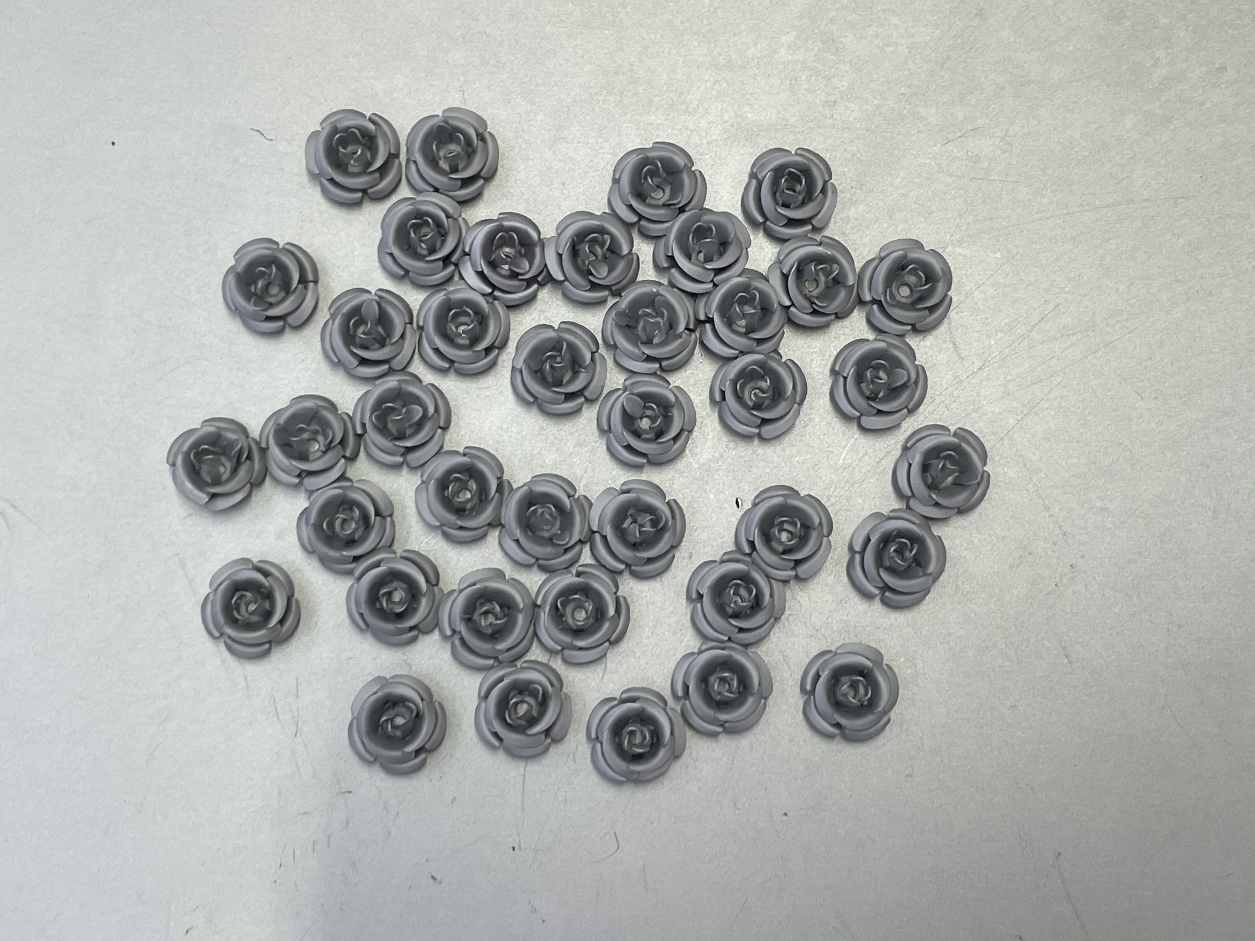 No. 8885, 9th Street, E Zone, 3rd Floor, Zone 1, Yiwu International Trade City, 10mm, five-petal flower, 24# color