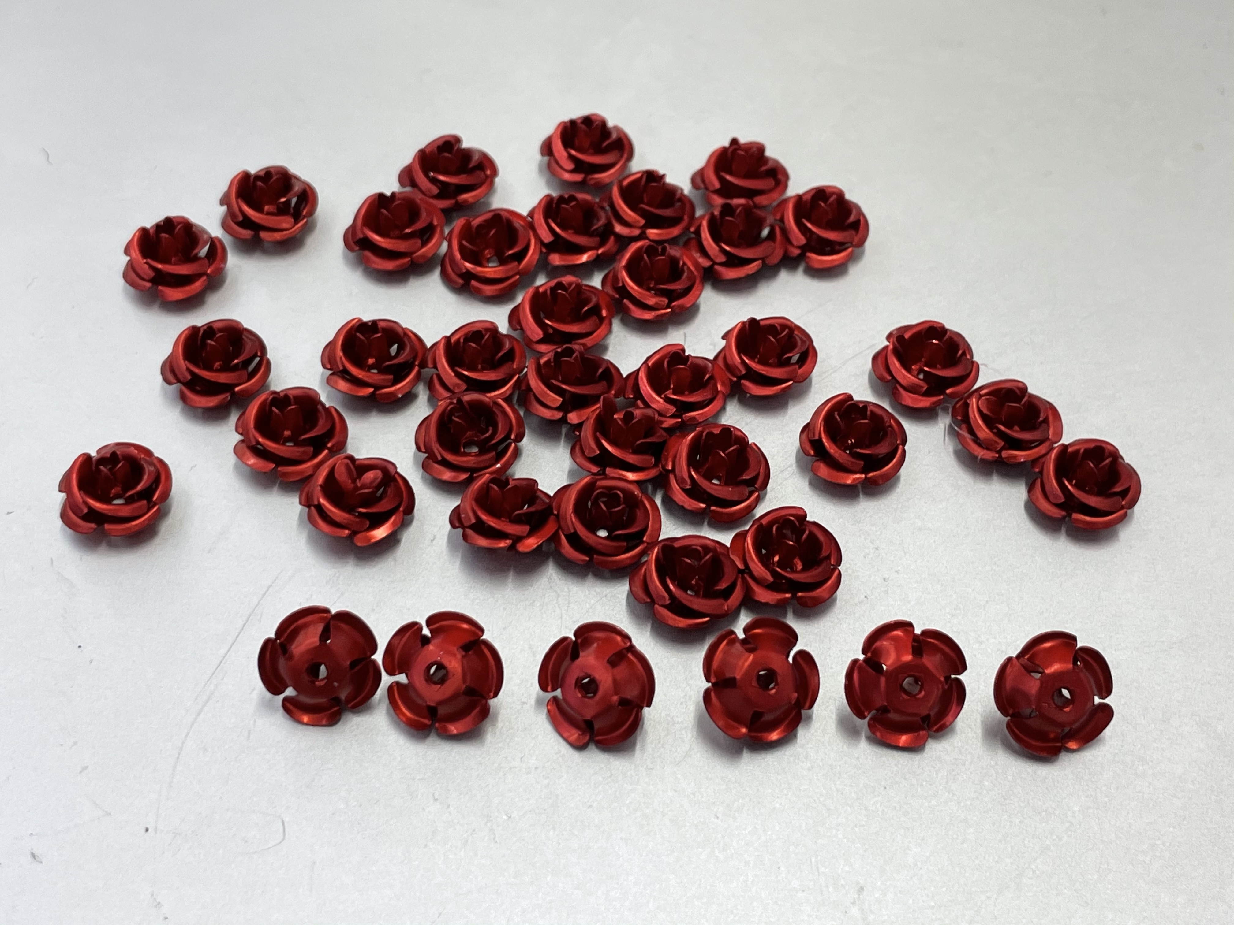 No. 8885, 9th Street, E Zone, 3rd Floor, Zone 1, Yiwu International Trade City, 10mm, five-petal flower, 28# color Specification image