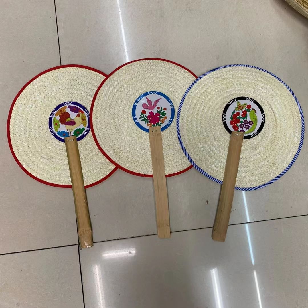 350# Natural straw fan