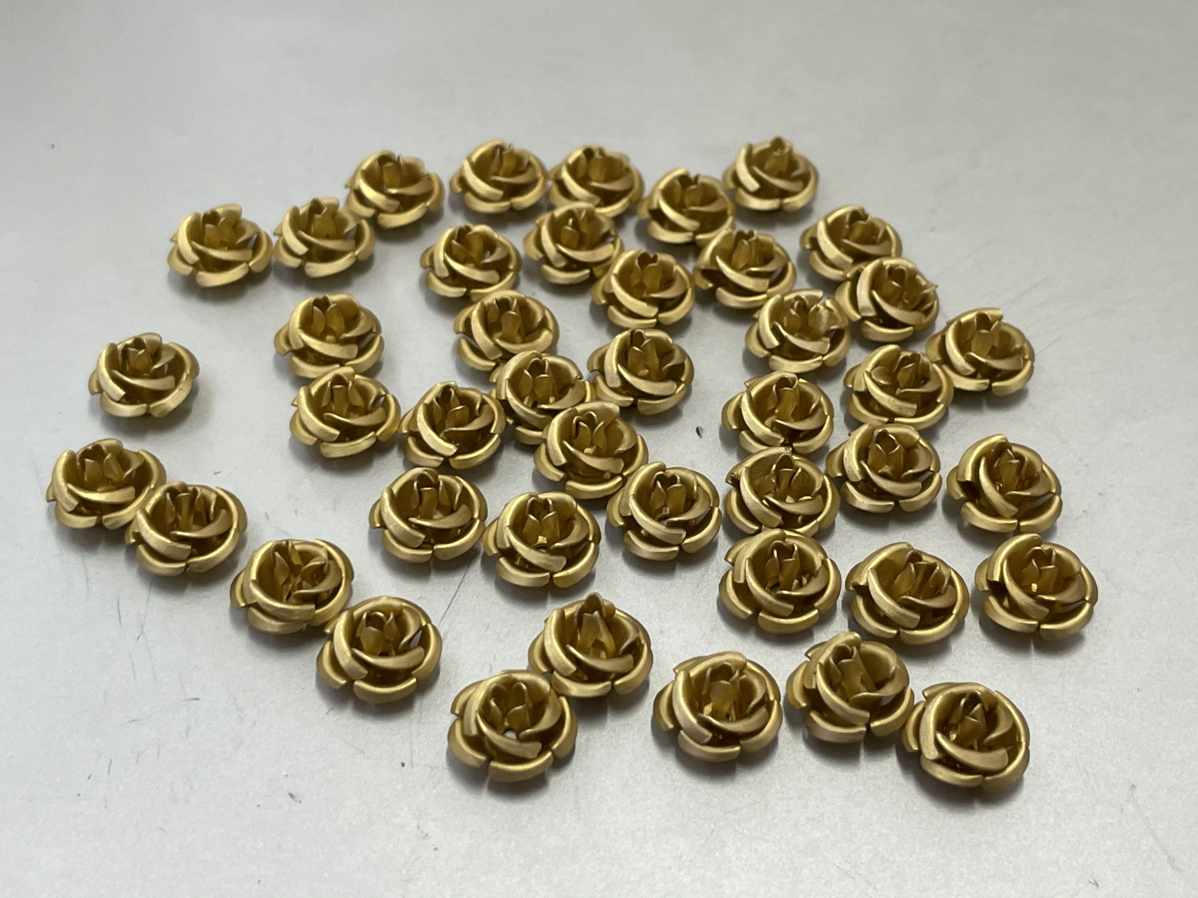 No. 8885, 9th Street, E Zone, 3rd Floor, Zone 1, Yiwu International Trade City, 10mm five-petal flower, 18# color details Picture