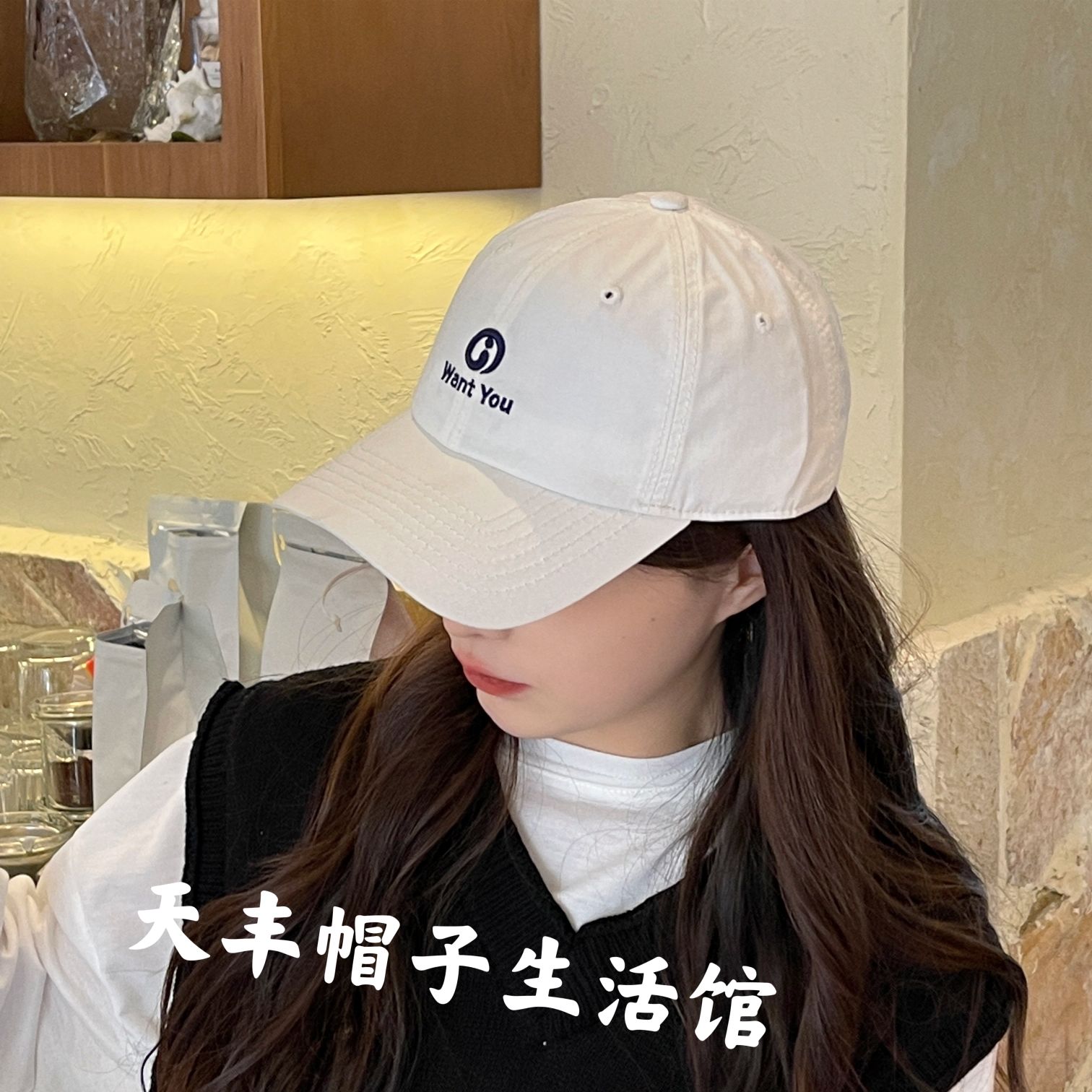 棒球帽/韩版/鸭舌帽细节图
