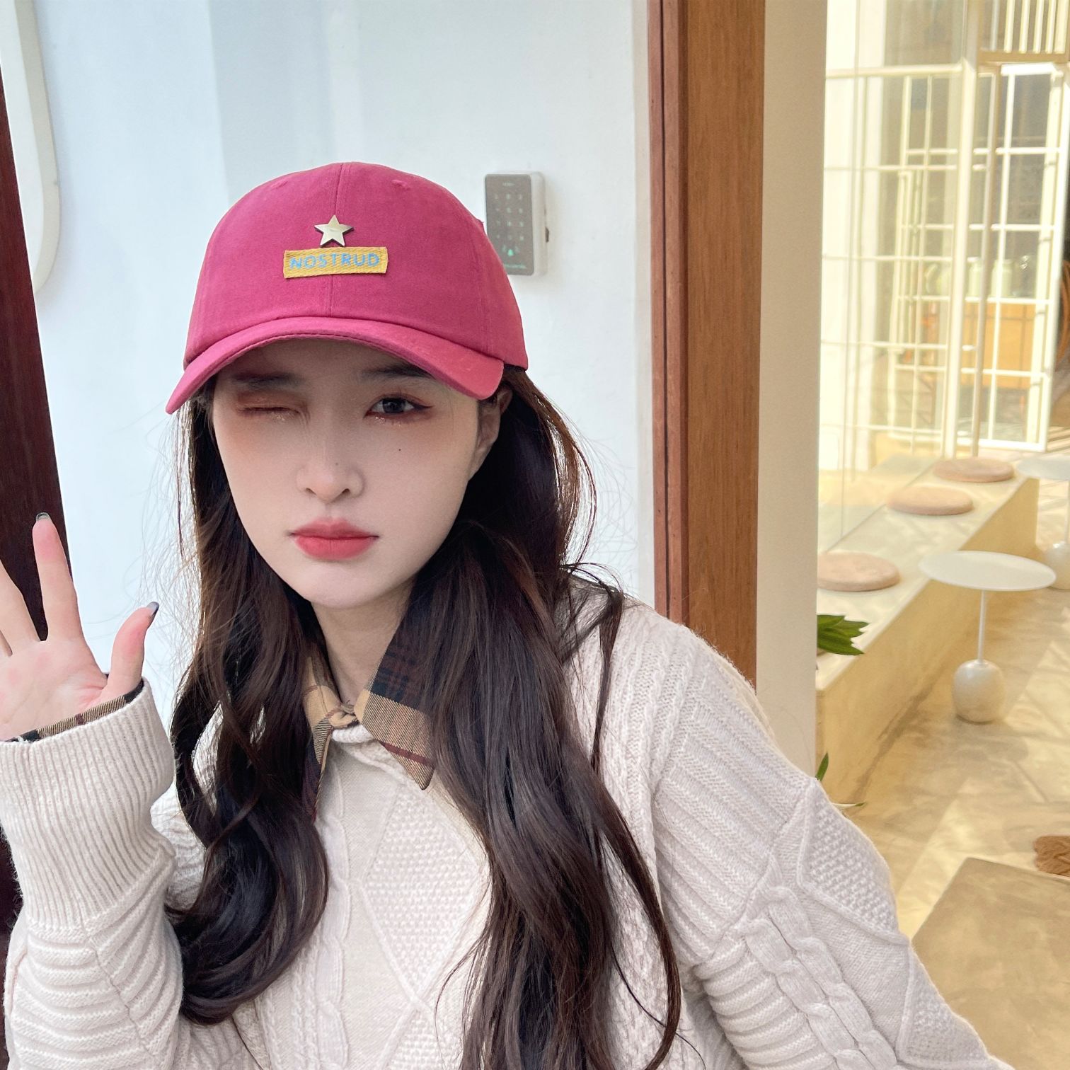 棒球帽/韩版/鸭舌帽细节图