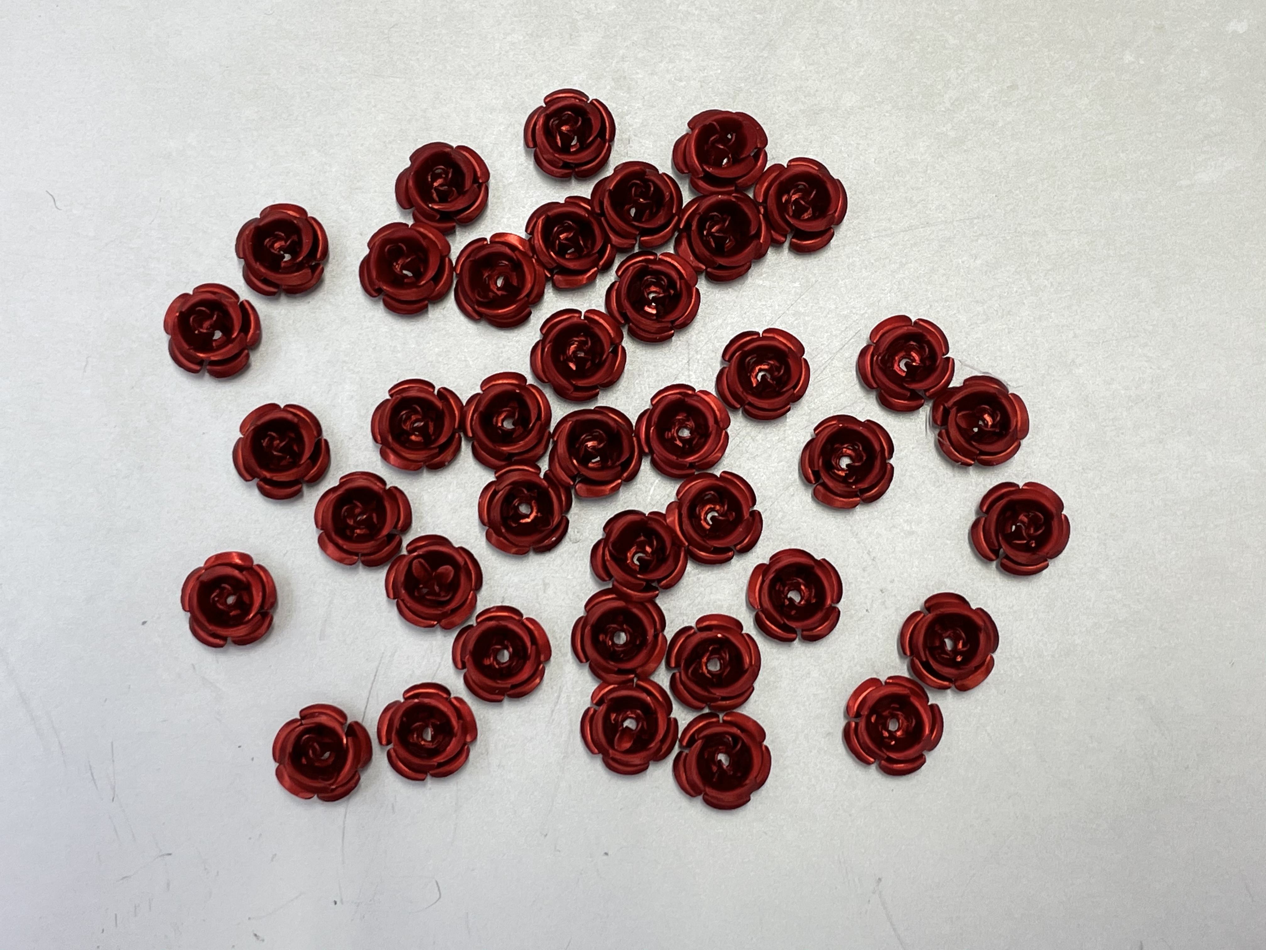 No. 8885, 9th Street, E Zone, 3rd Floor, Zone 1, Yiwu International Trade City, 10mm, five-petal flower, 28# color