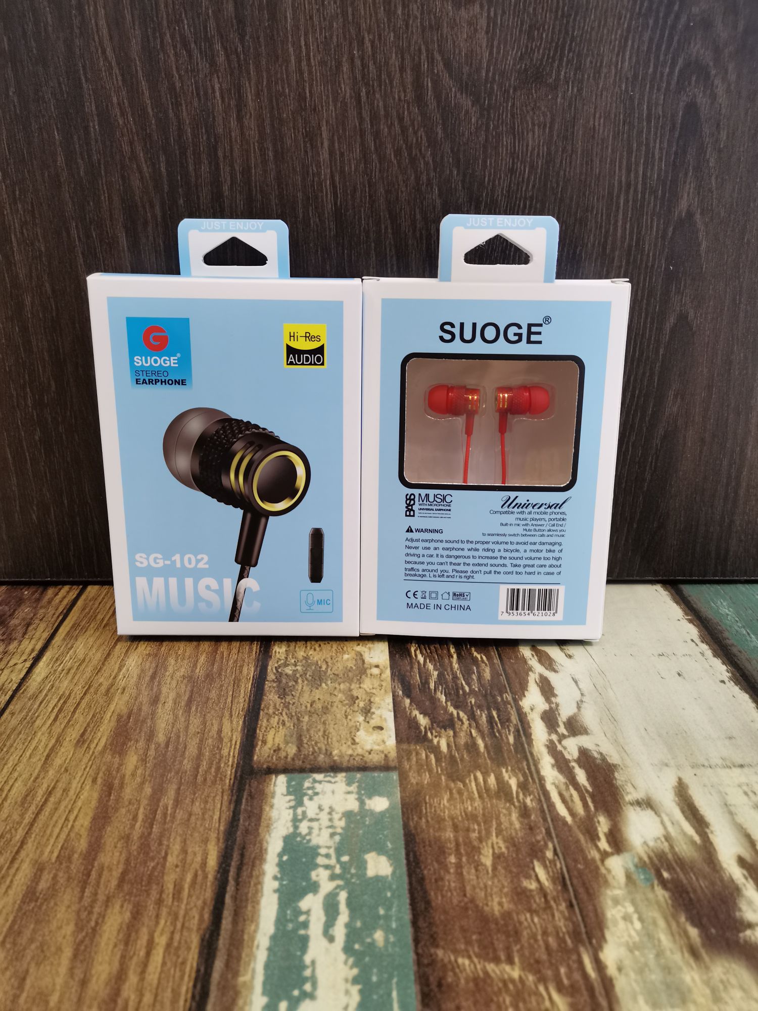 Sogo brand headphones, earplugs, earphone labels, mobile phone headphones, headphones with labels, SG-102 headphones pic 3