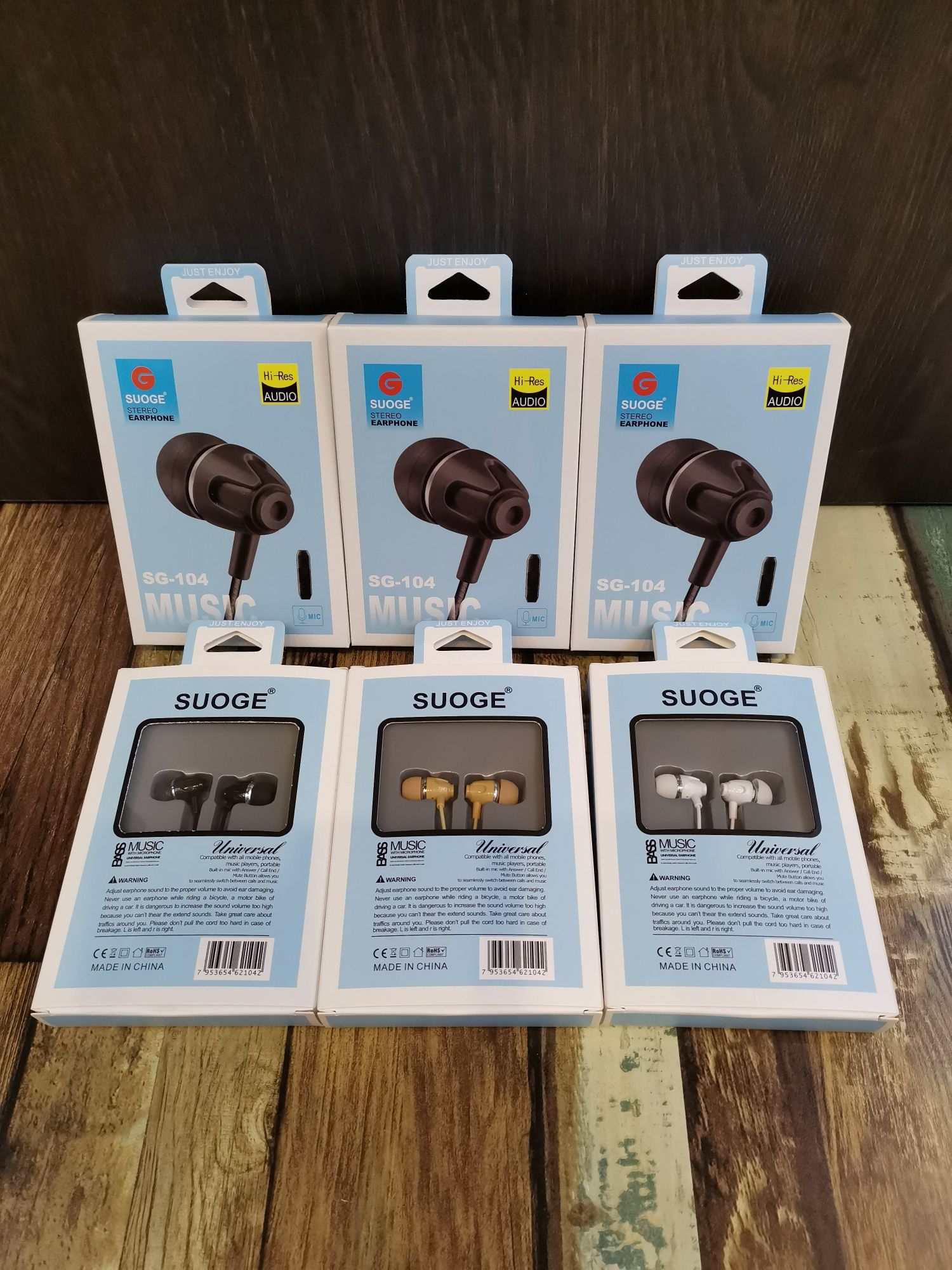Marca soge auriculares, auriculares de teléfono móvil, auriculares, auriculares marca, marca auriculares, SG-104 auriculares Application Scenario