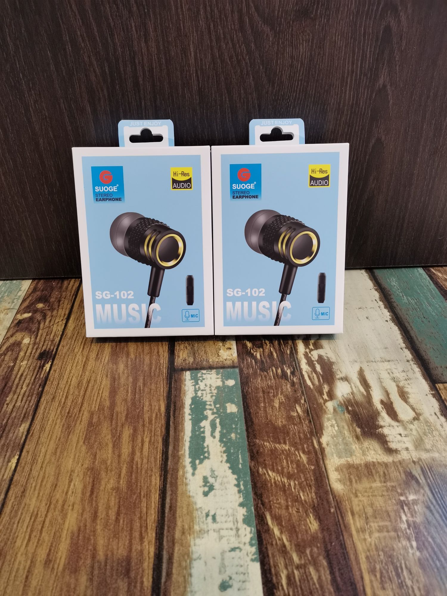 Sogo brand headphones, earplugs, earphone labels, mobile phone headphones, headphones with labels, SG-102 headphones details Picture