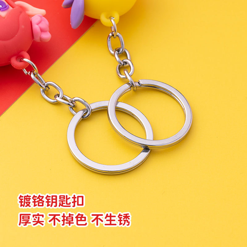 星黛露画家猫挂件小饰品钥匙扣挂件爱你可爱精致PVC公仔包包挂饰详情图3